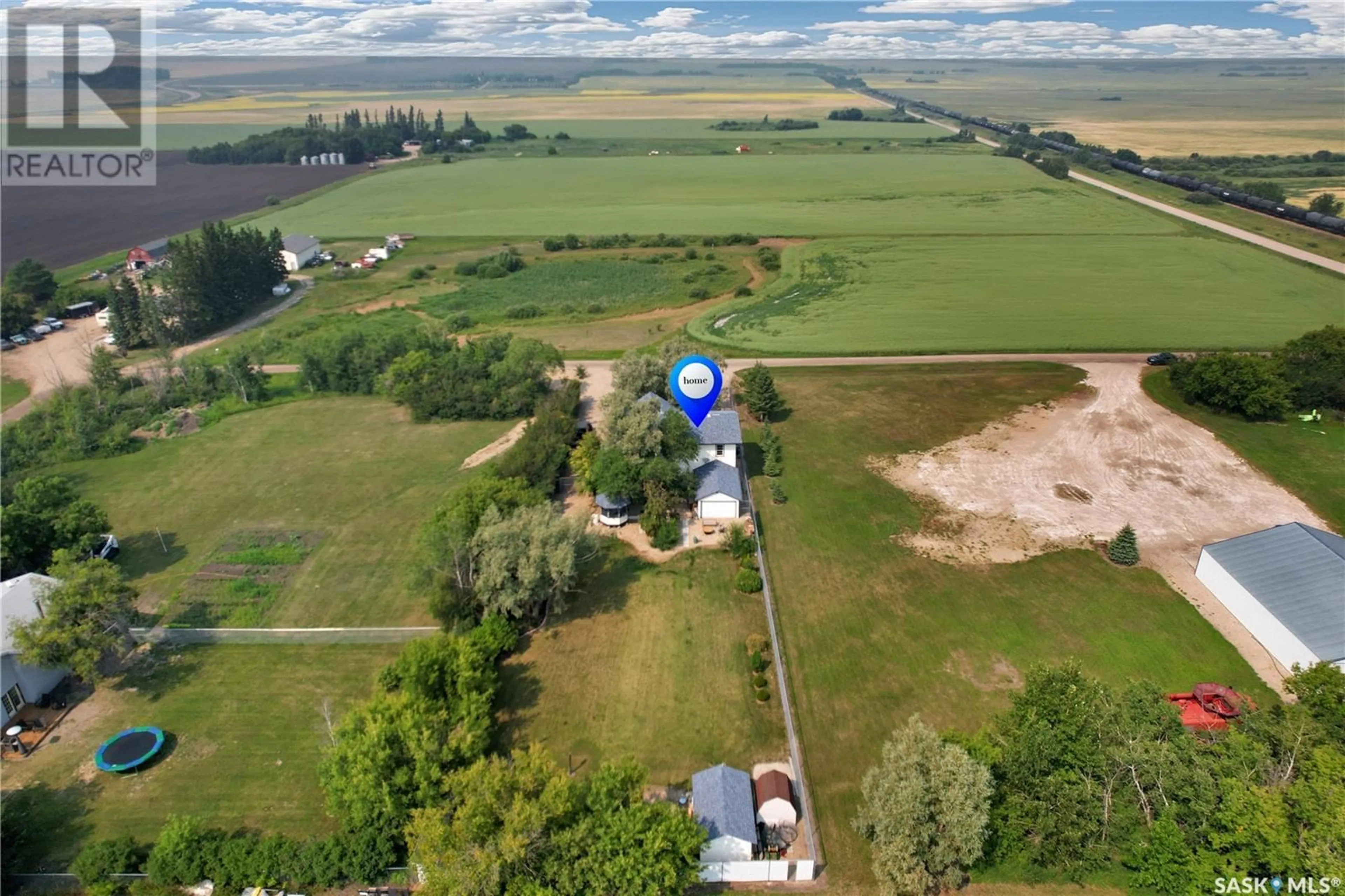 A pic from outside/outdoor area/front of a property/back of a property/a pic from drone, building for 111 4TH STREET, Wakaw Saskatchewan S0K4P0
