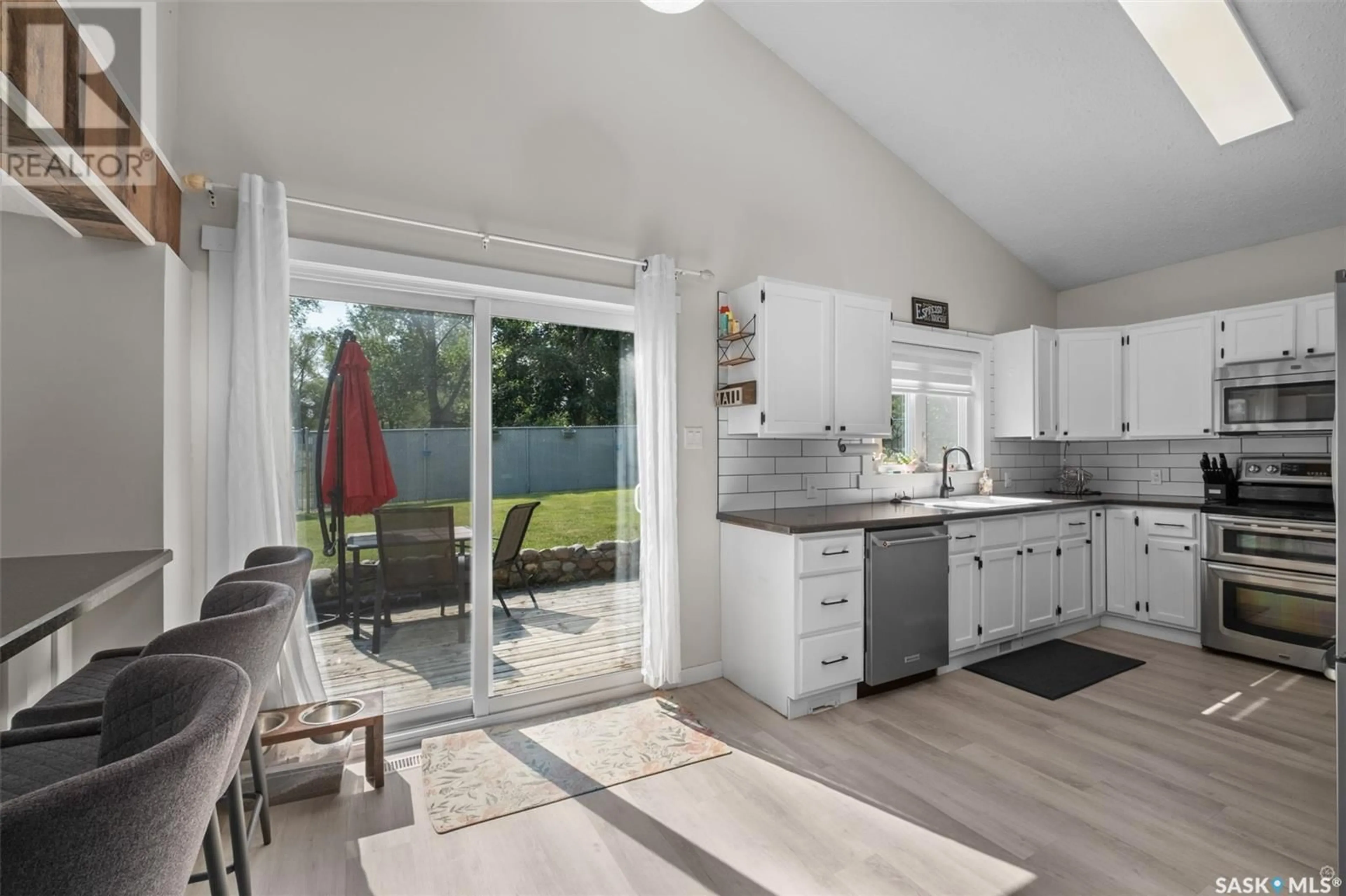 Open concept kitchen, ceramic/tile floor for 1337 MUSK ROAD, Prince Albert Saskatchewan S6V6P9