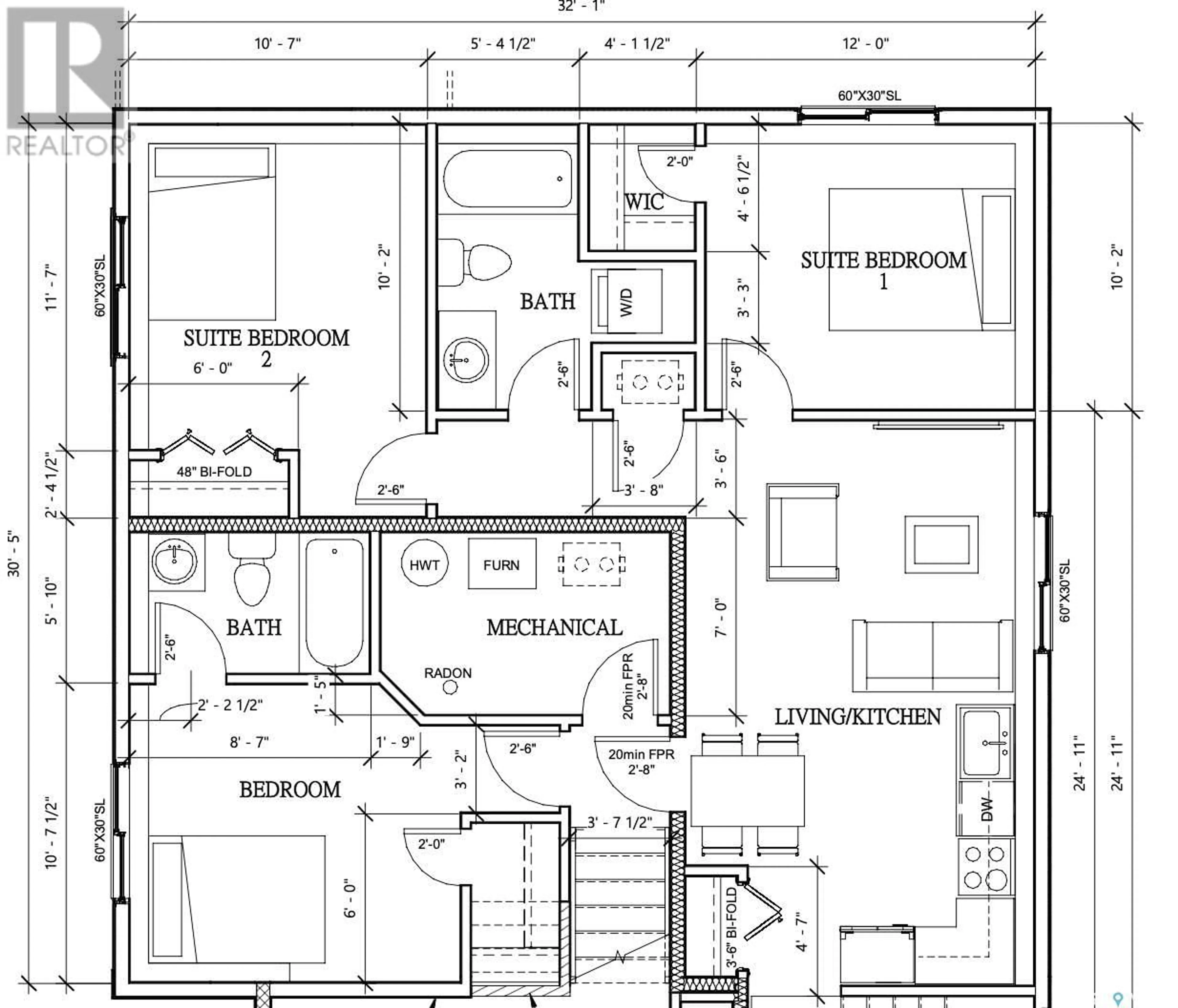 Floor plan for 818 BENTLEY MANOR, Saskatoon Saskatchewan S7L6P2