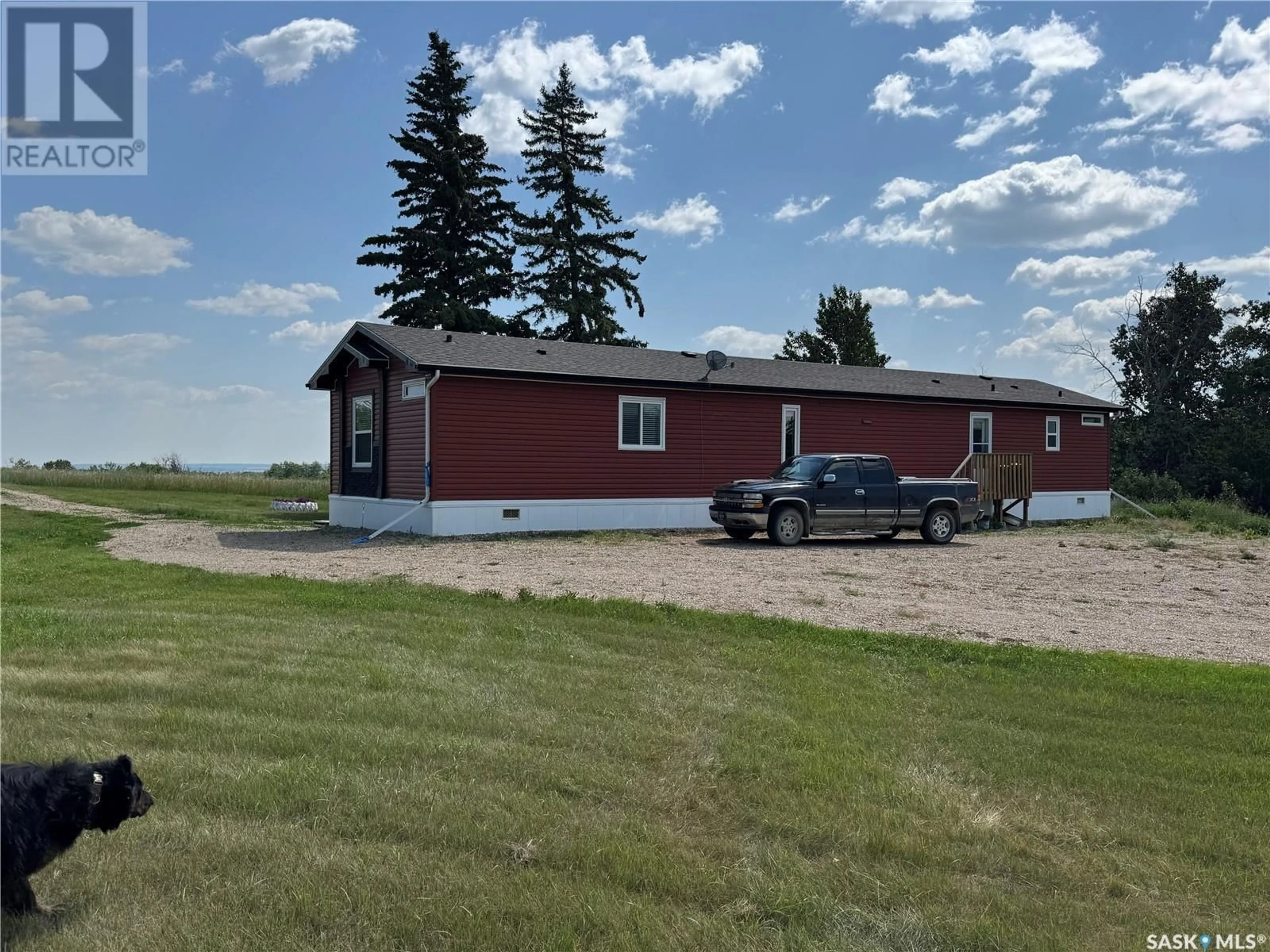 A pic from outside/outdoor area/front of a property/back of a property/a pic from drone, building for MCHENRY ACREAGE, Three Lakes Rm No. 400 Saskatchewan S0K2X0