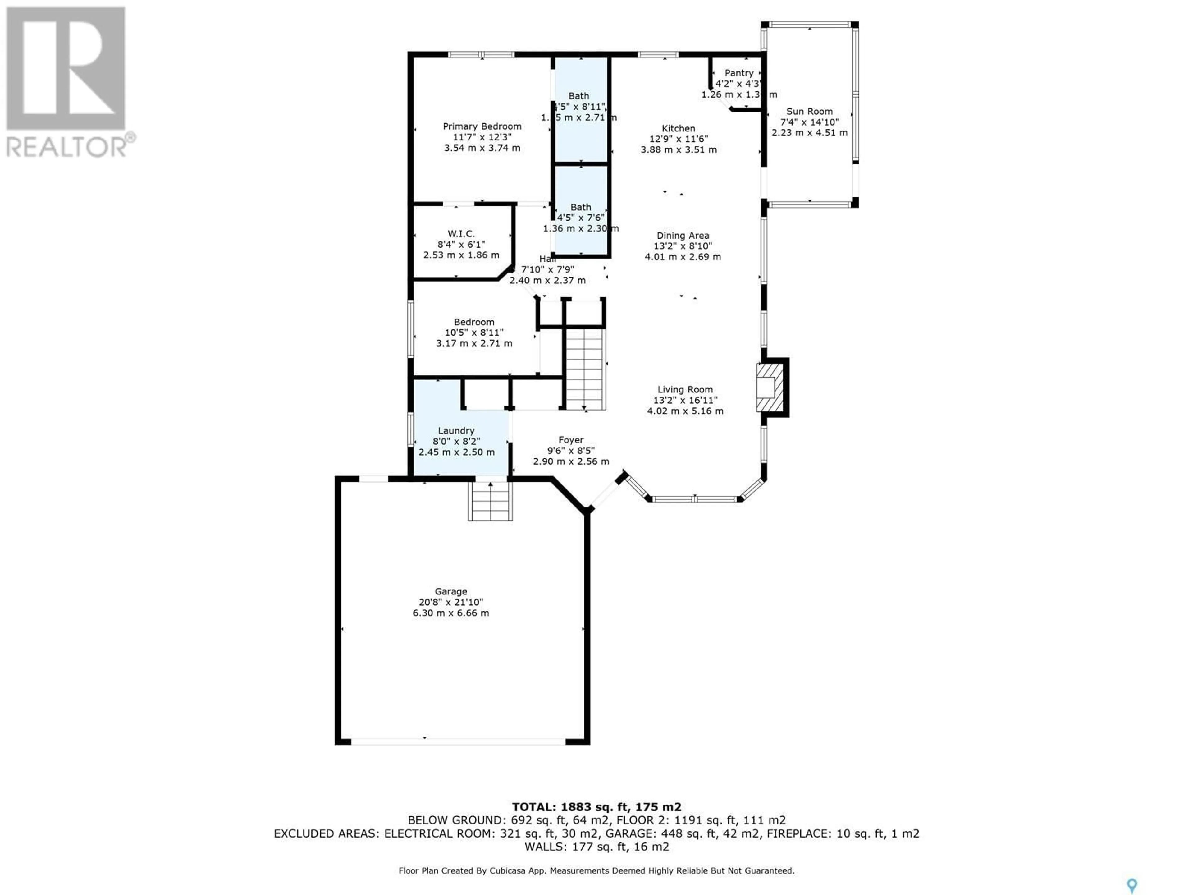 Floor plan for 740 REDDEKOPP DRIVE, Martensville Saskatchewan S0K2T2