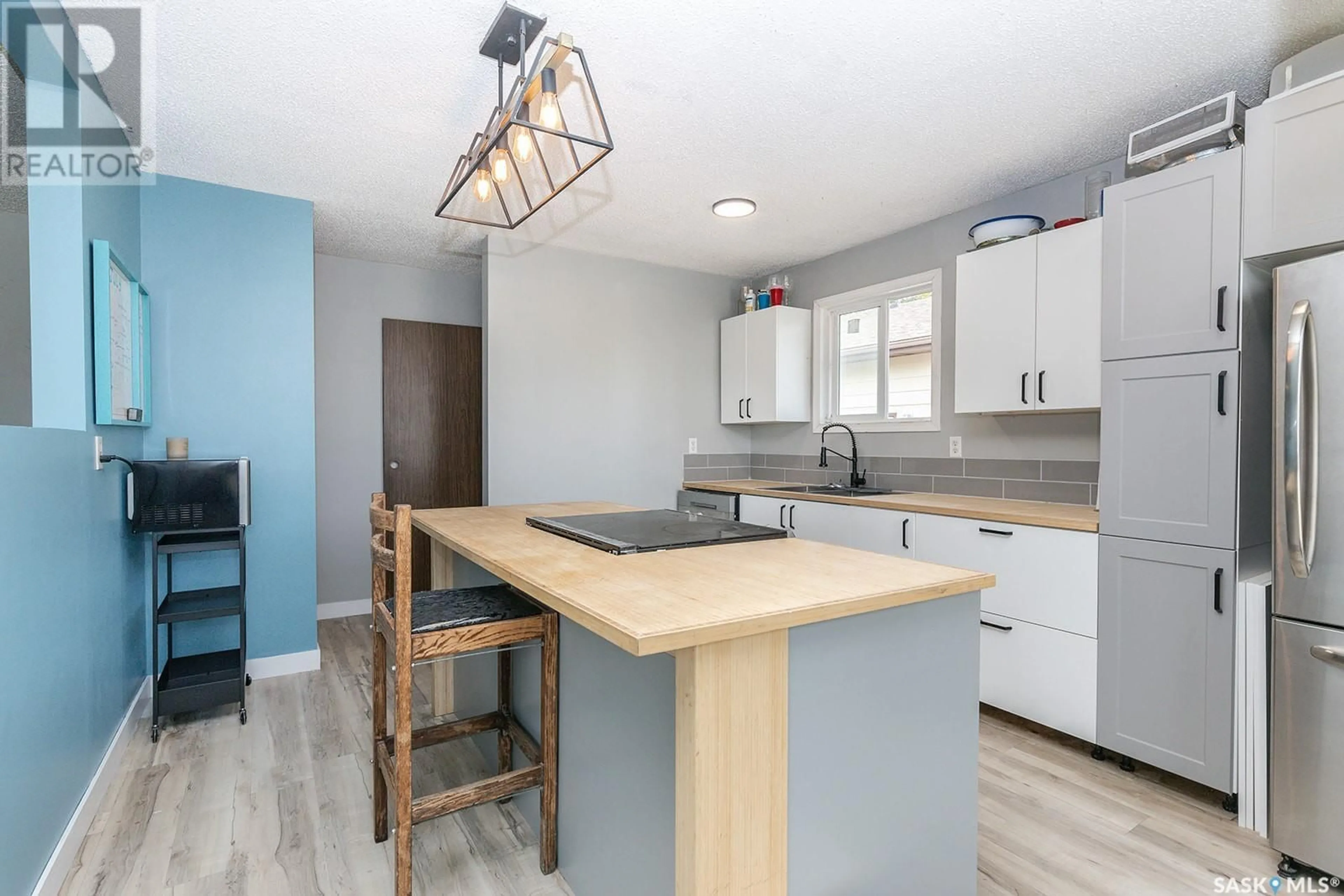 Open concept kitchen, unknown for A & B - 114 JAMES STREET, Langham Saskatchewan S0K2L0