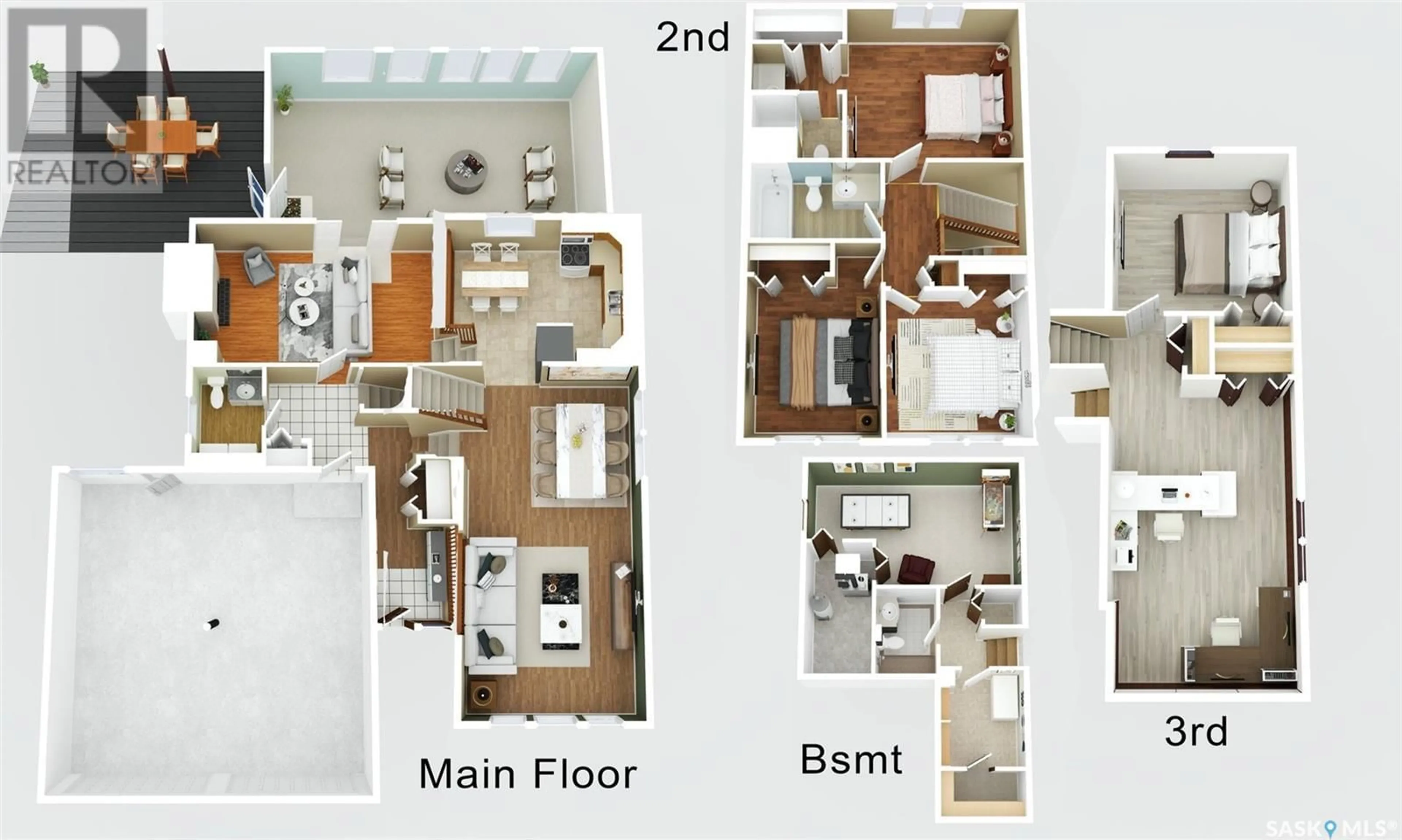 Floor plan for 434 DELARONDE ROAD, Saskatoon Saskatchewan S7J3Y7
