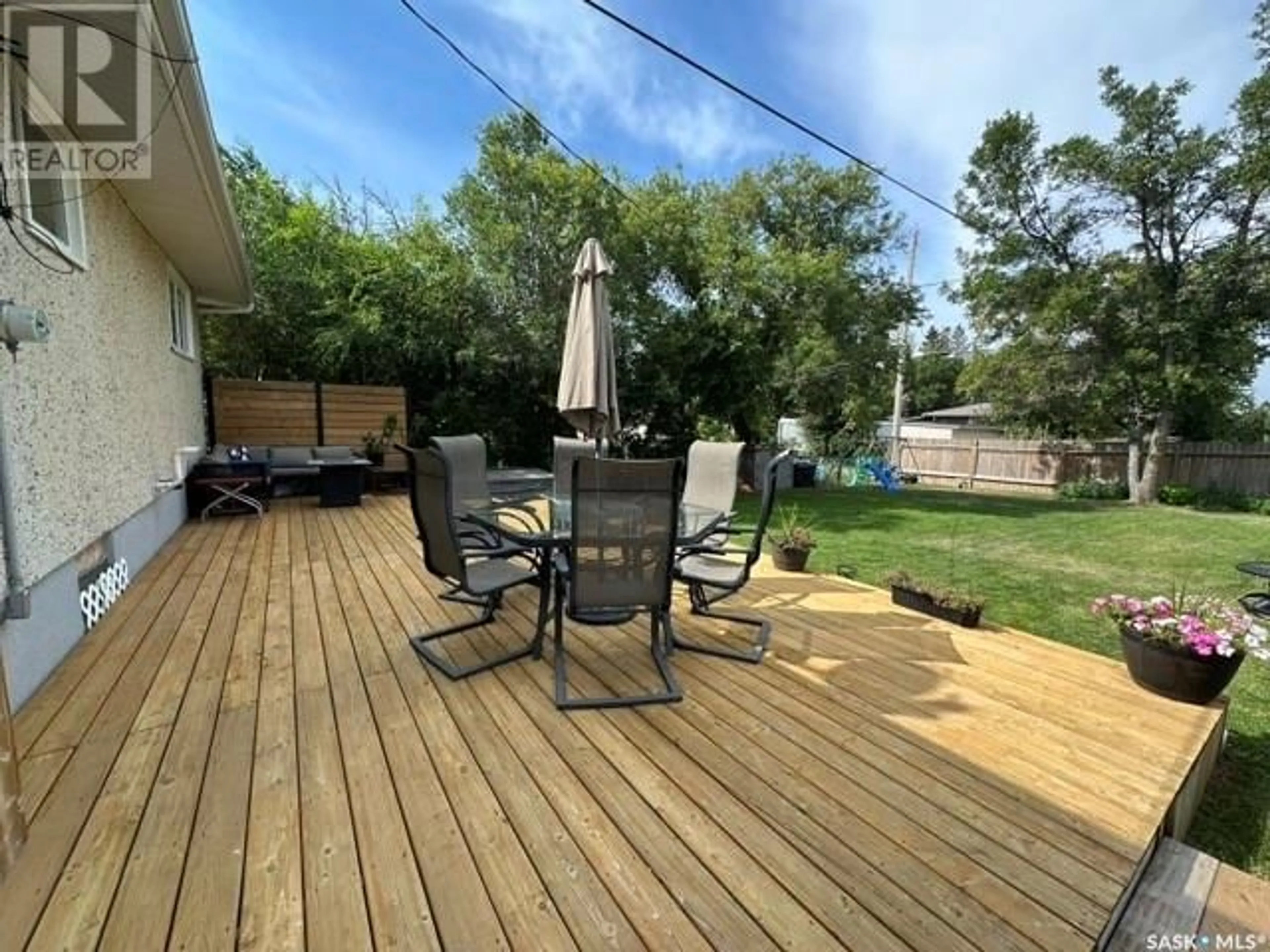 Patio, water/lake/river/ocean view for 335 BYRON STREET, Southey Saskatchewan S0G4P0