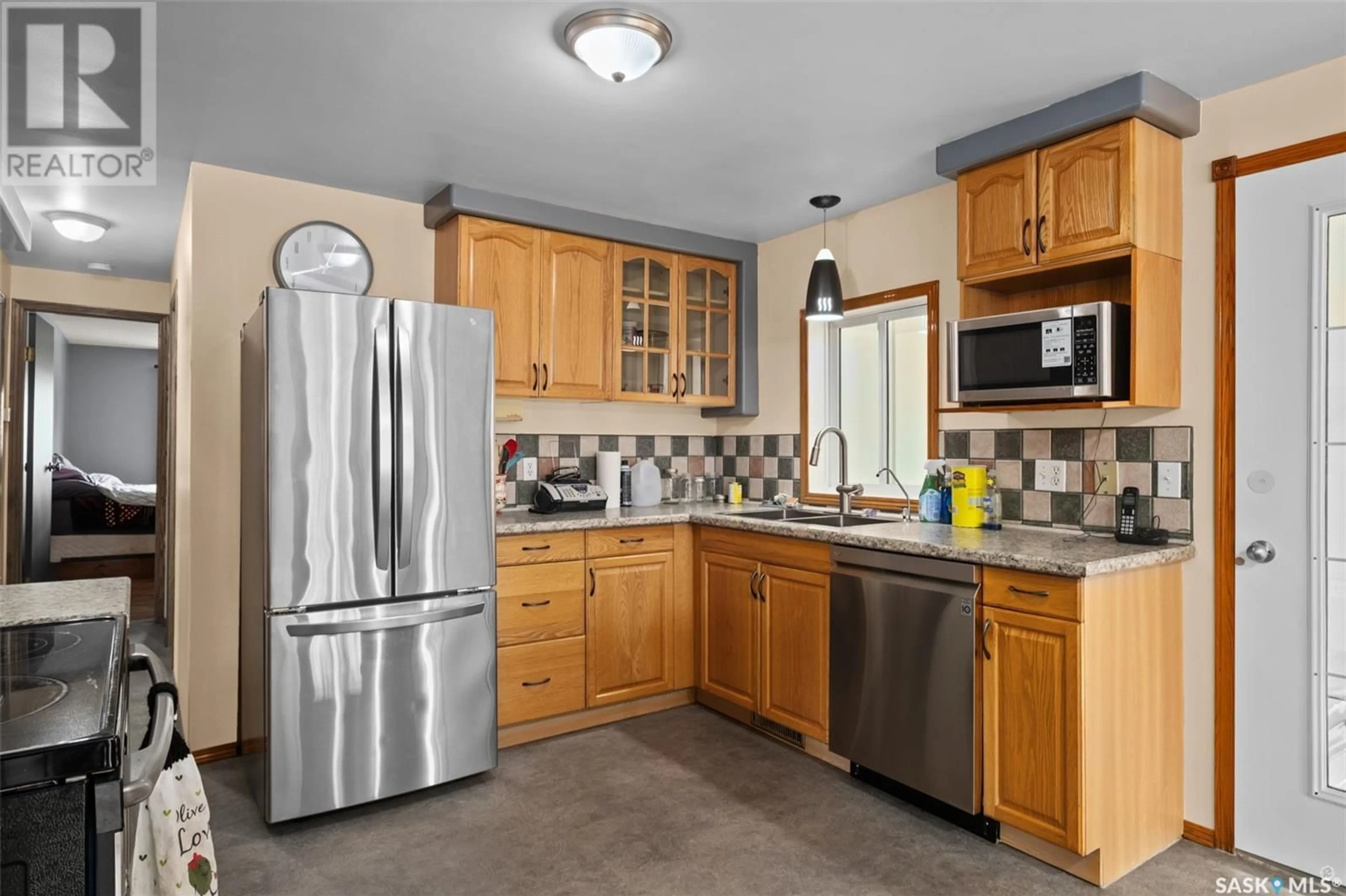 Standard kitchen, ceramic/tile floor for Acreage - HAZELWOOD ROAD, Prince Albert Rm No. 461 Saskatchewan S6V5P9
