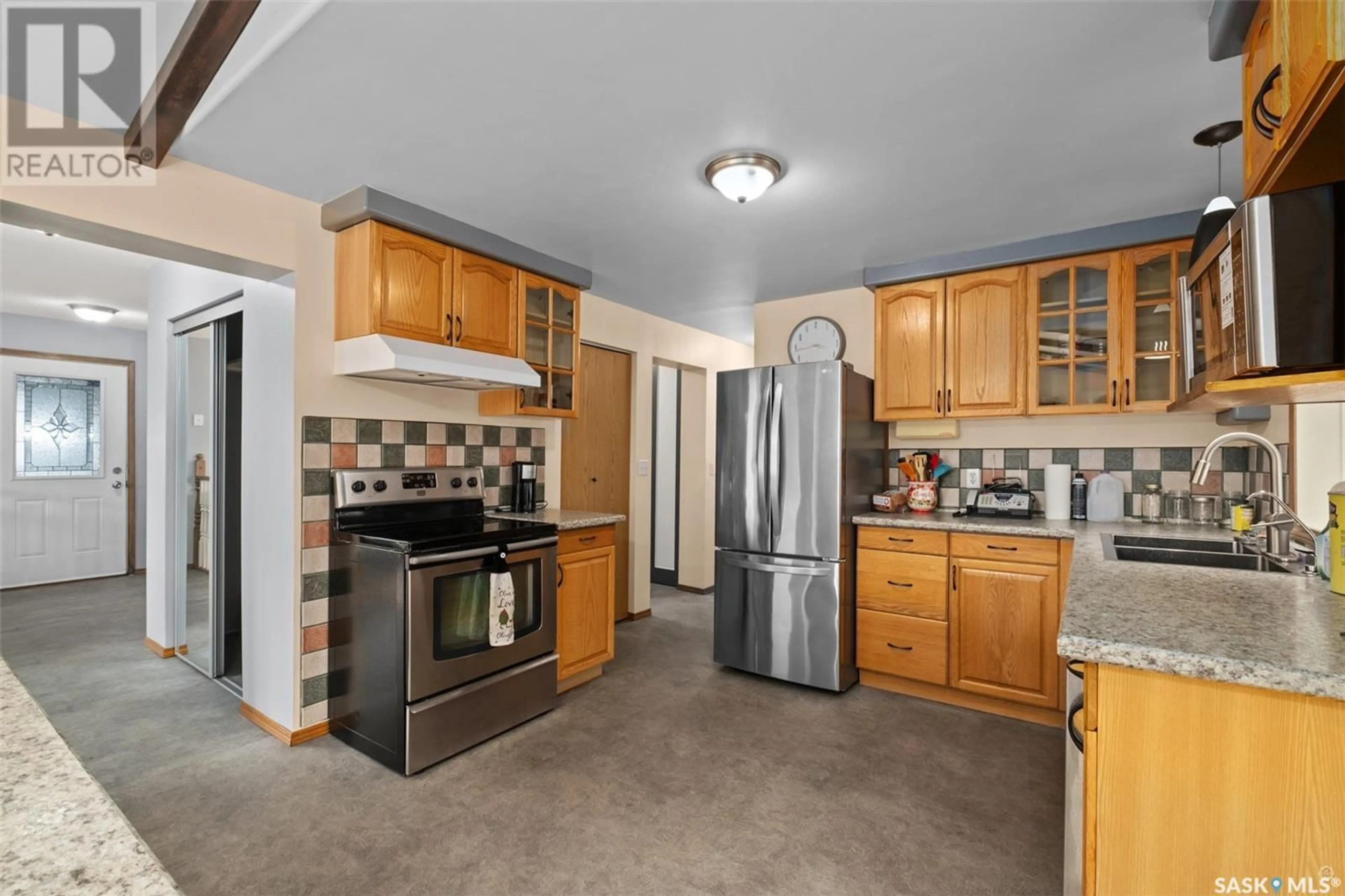 Standard kitchen, ceramic/tile floor for Acreage - HAZELWOOD ROAD, Prince Albert Rm No. 461 Saskatchewan S6V5P9