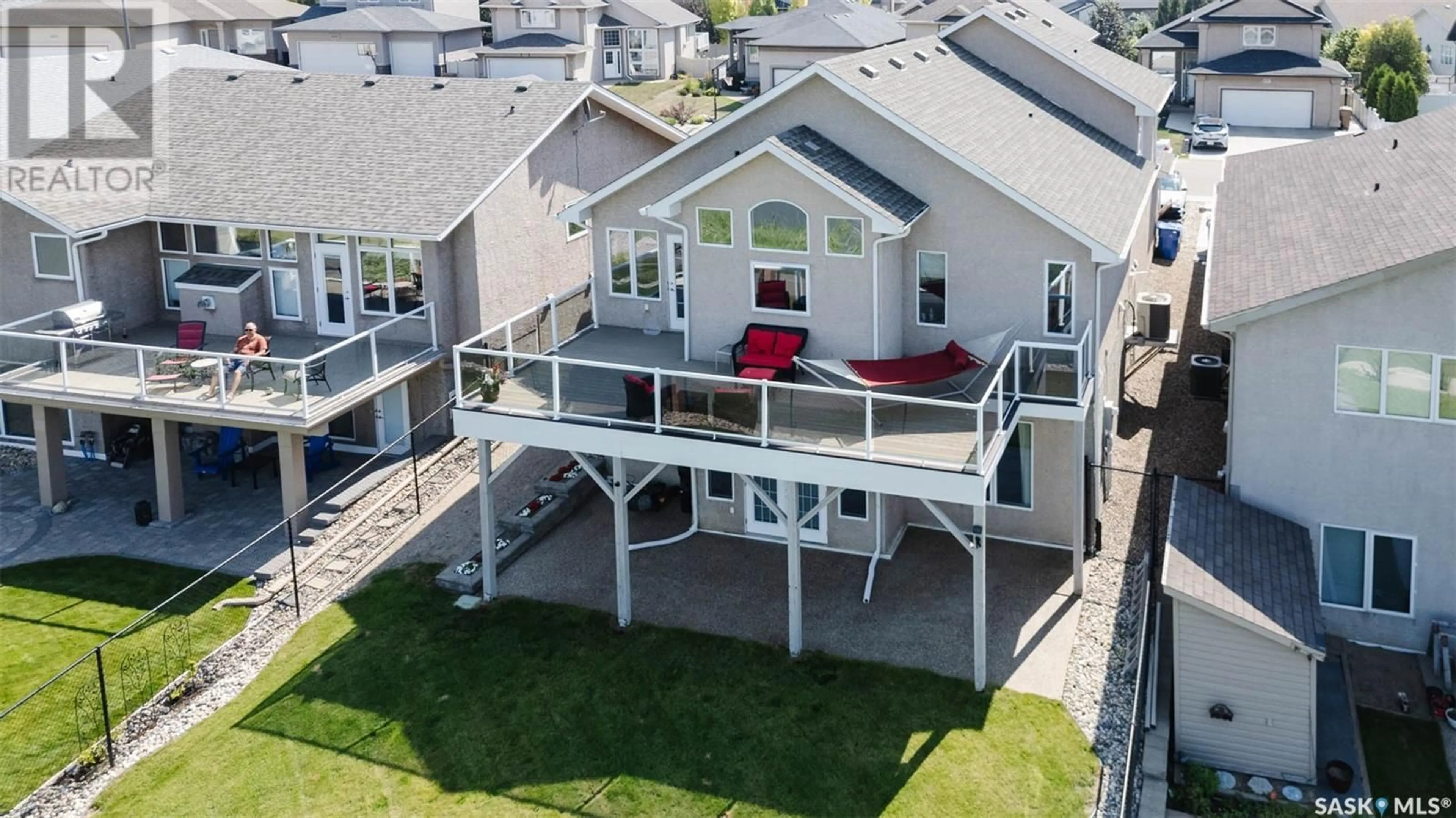 A pic from outside/outdoor area/front of a property/back of a property/a pic from drone, unknown for 8083 FAIRWAYS WEST DRIVE, Regina Saskatchewan S4Y0A4