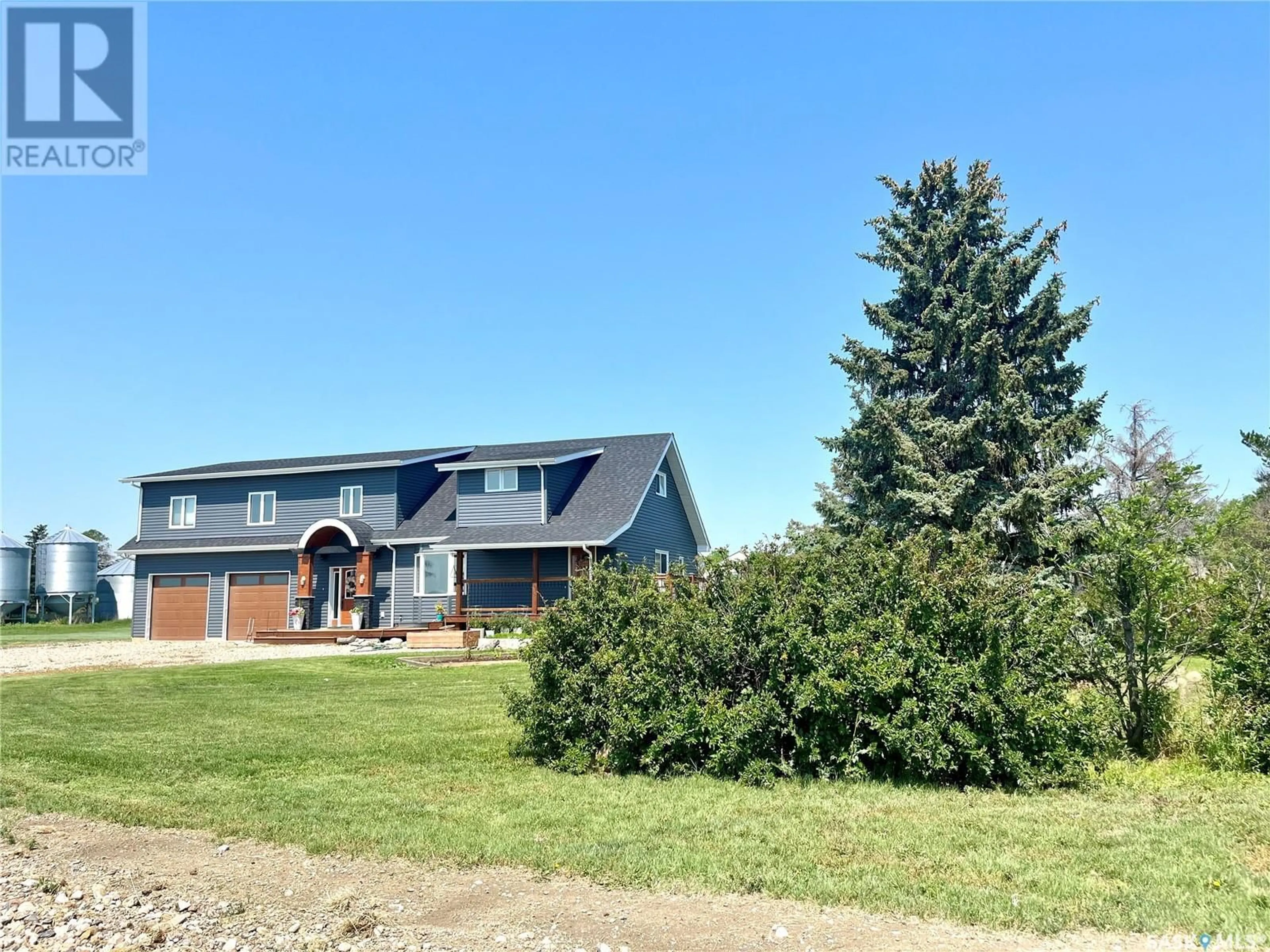 A pic from outside/outdoor area/front of a property/back of a property/a pic from drone, unknown for HOWE ACRES, Snipe Lake Rm No. 259 Saskatchewan S0L1A0
