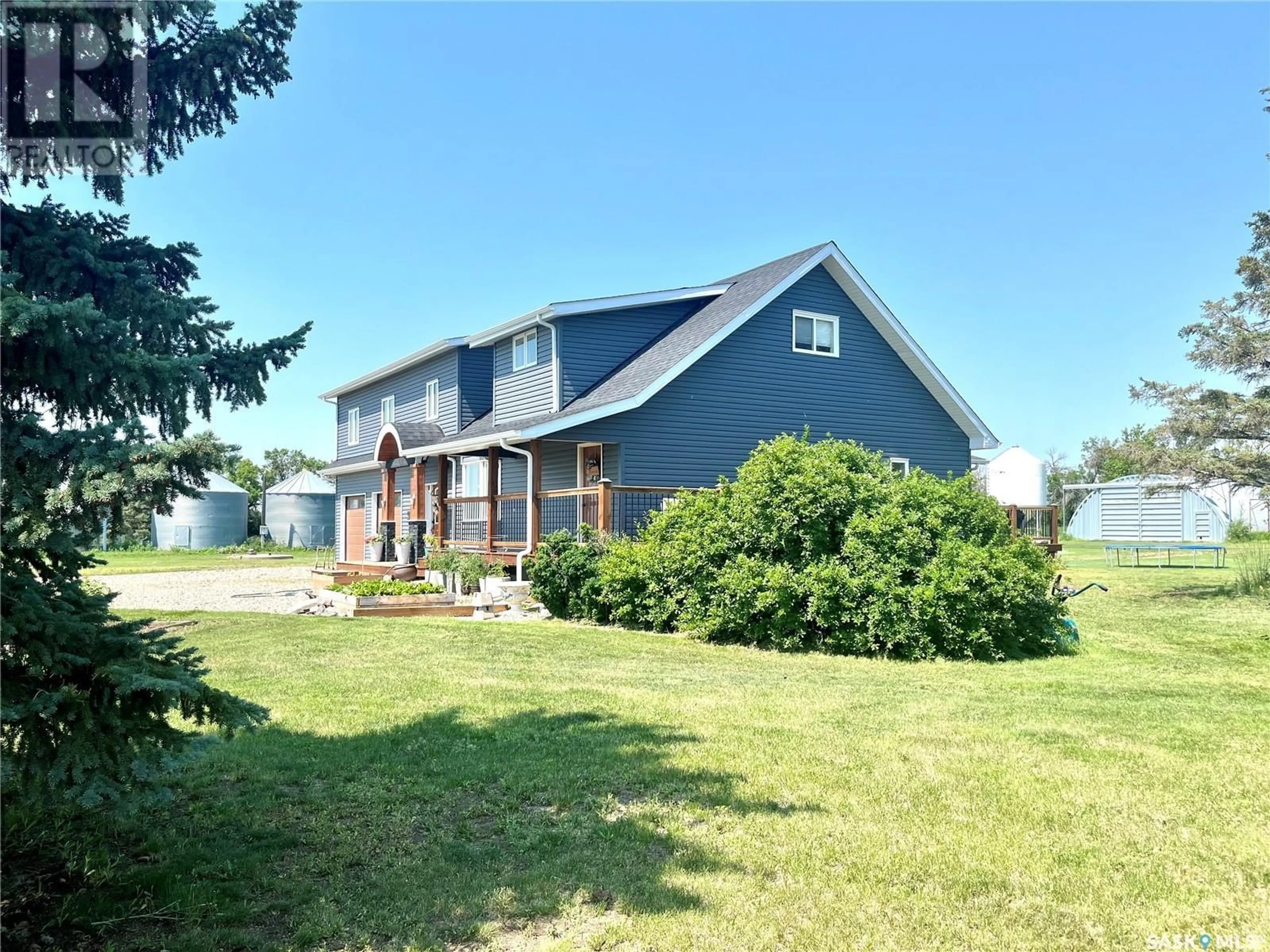 A pic from outside/outdoor area/front of a property/back of a property/a pic from drone, unknown for HOWE ACRES, Snipe Lake Rm No. 259 Saskatchewan S0L1A0