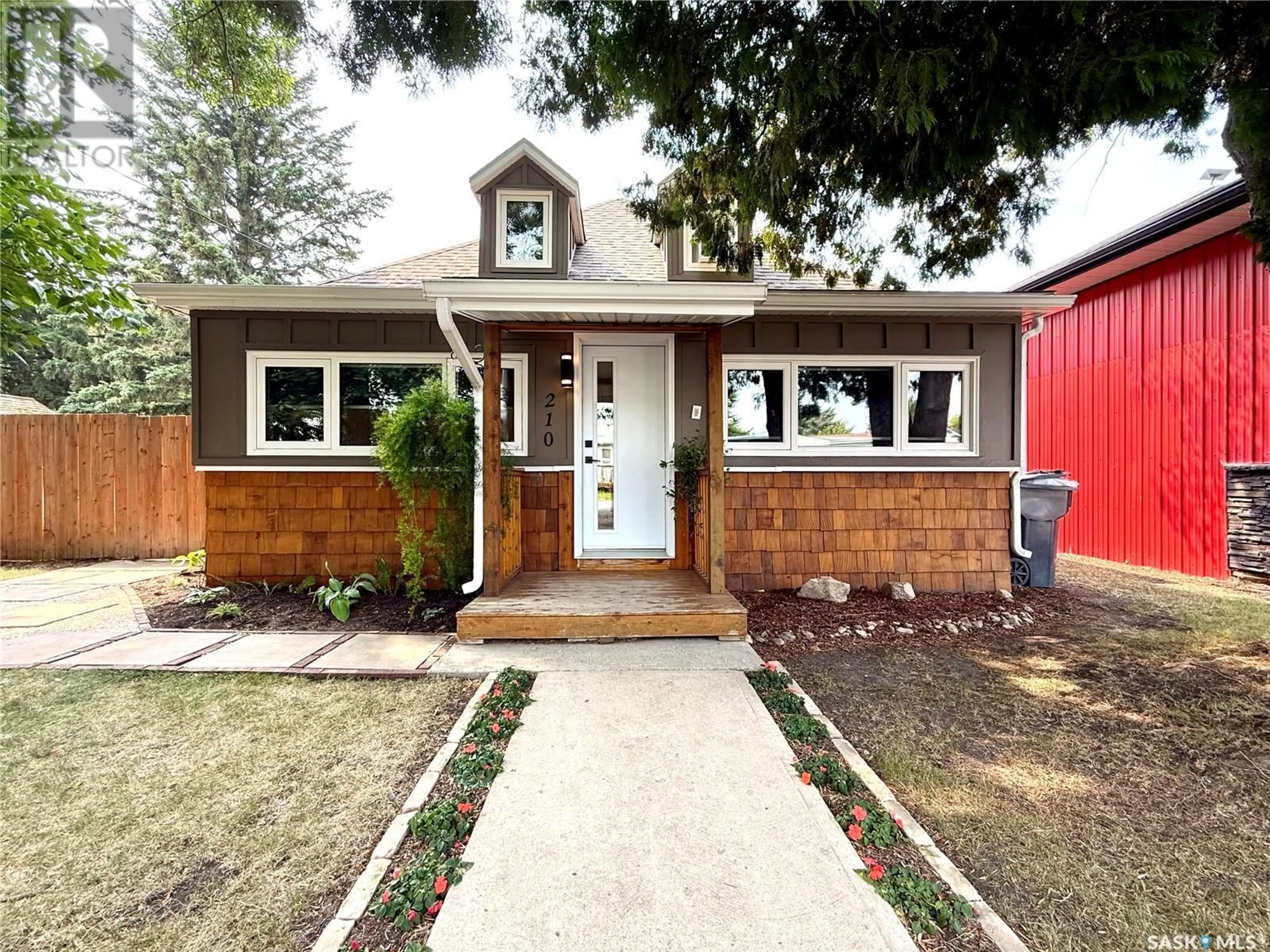 Home with brick exterior material, street for 210 GLASGOW AVENUE, Saltcoats Saskatchewan S0A3R0