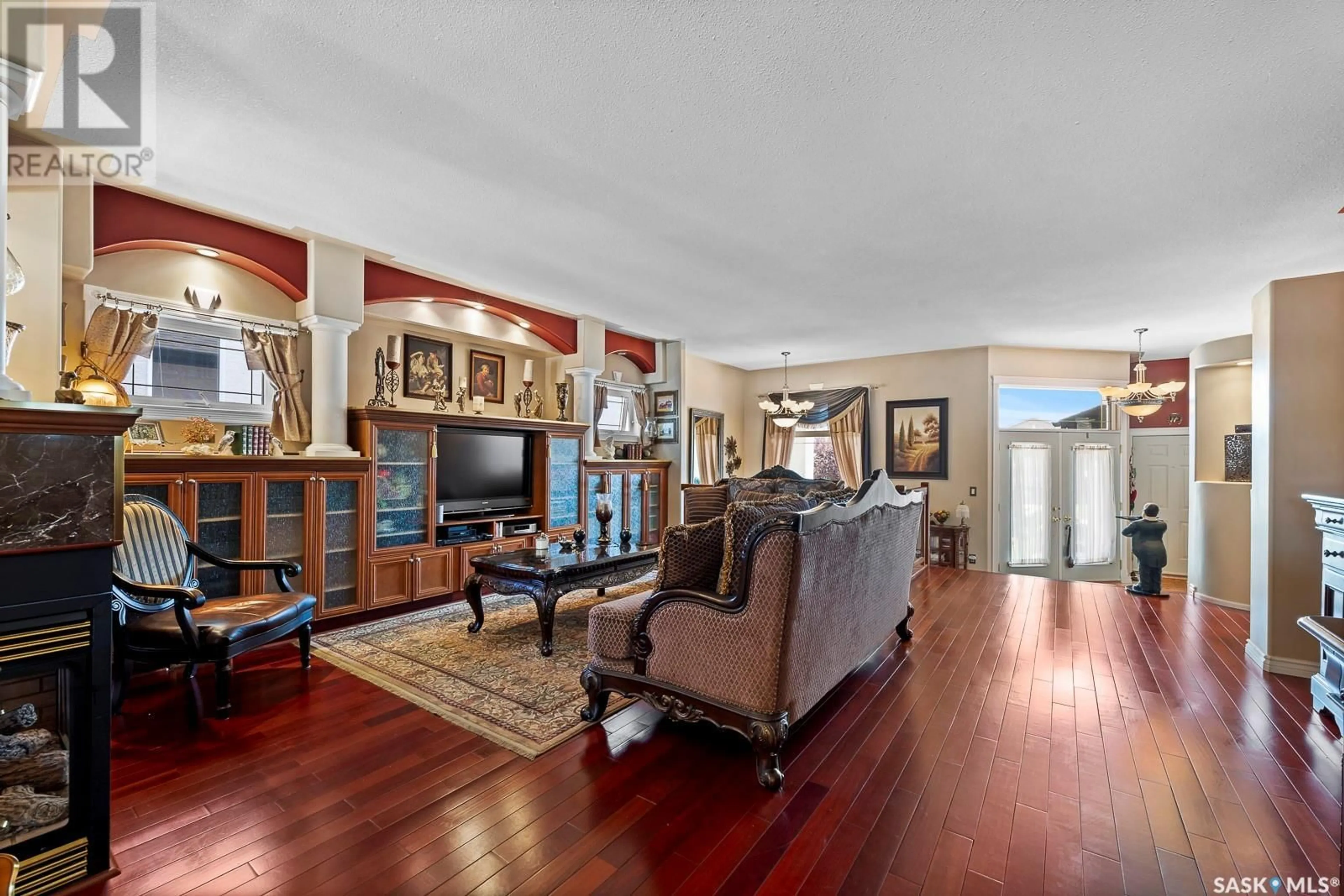 Living room with furniture, unknown for 12030 WASCANA HEIGHTS, Regina Saskatchewan S4V3E2