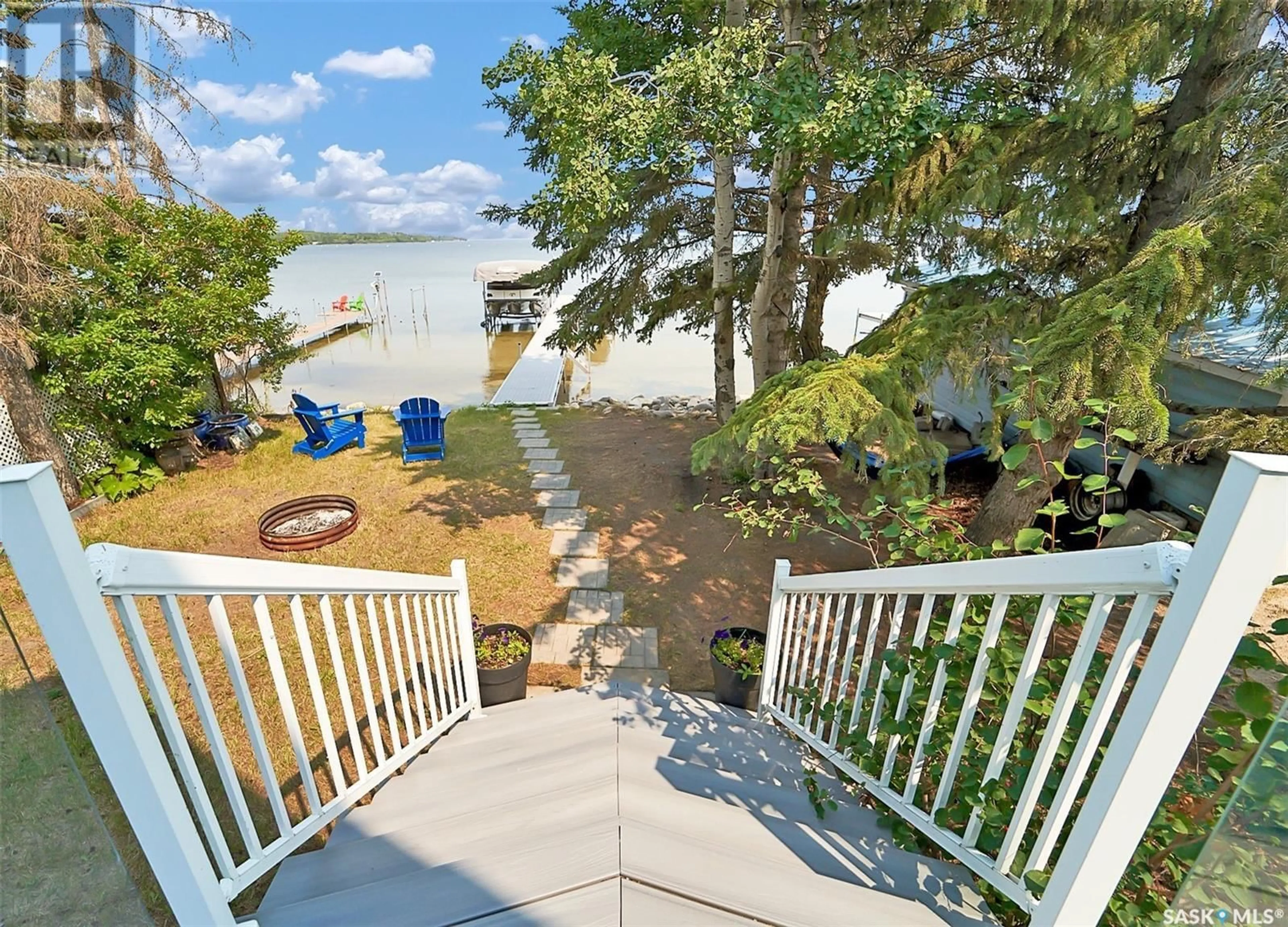 Patio, water/lake/river/ocean view for 217 BEACH AVENUE, Mervin Rm No.499 Saskatchewan S0M1J0