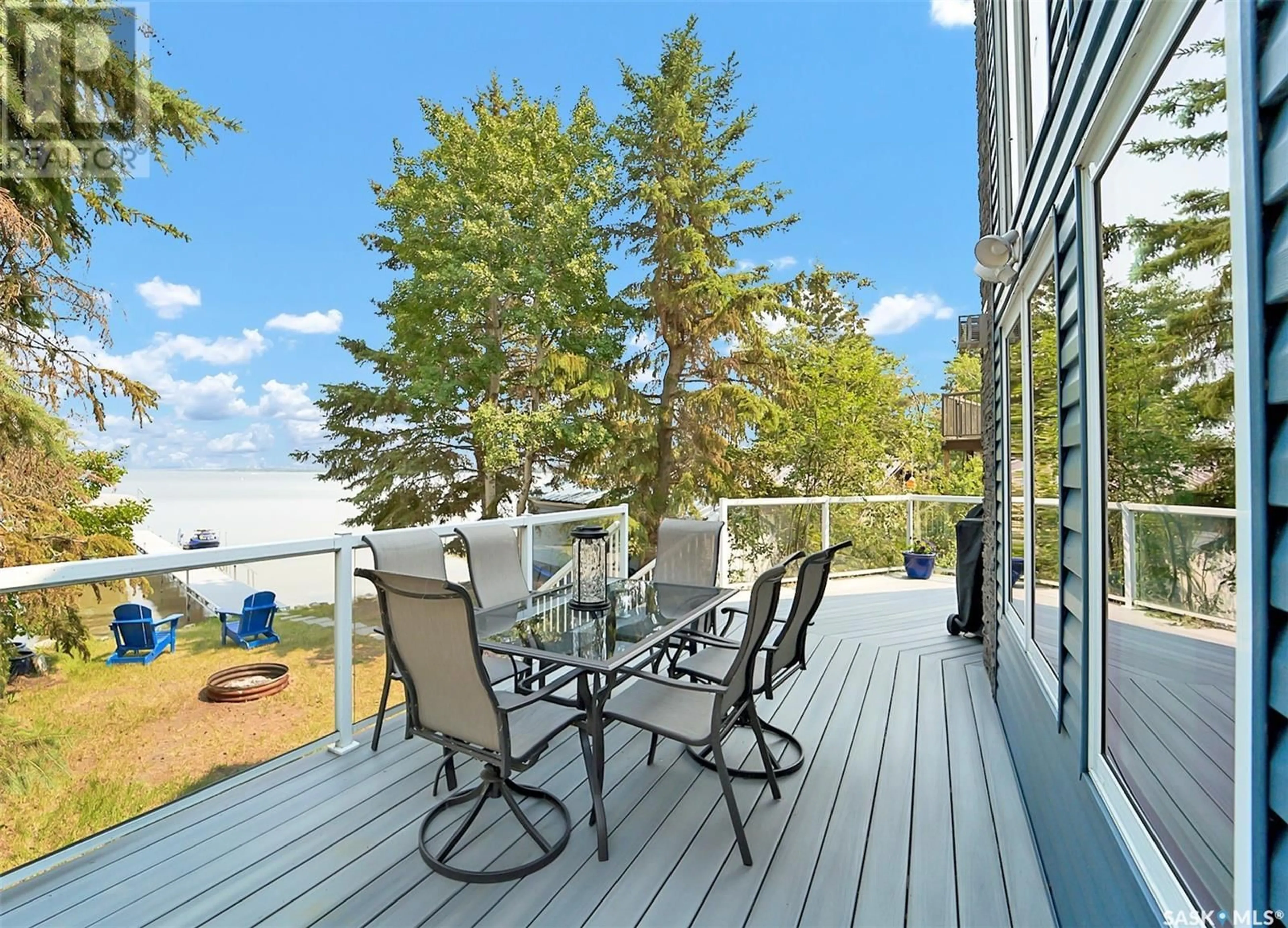 Patio, water/lake/river/ocean view for 217 BEACH AVENUE, Mervin Rm No.499 Saskatchewan S0M1J0