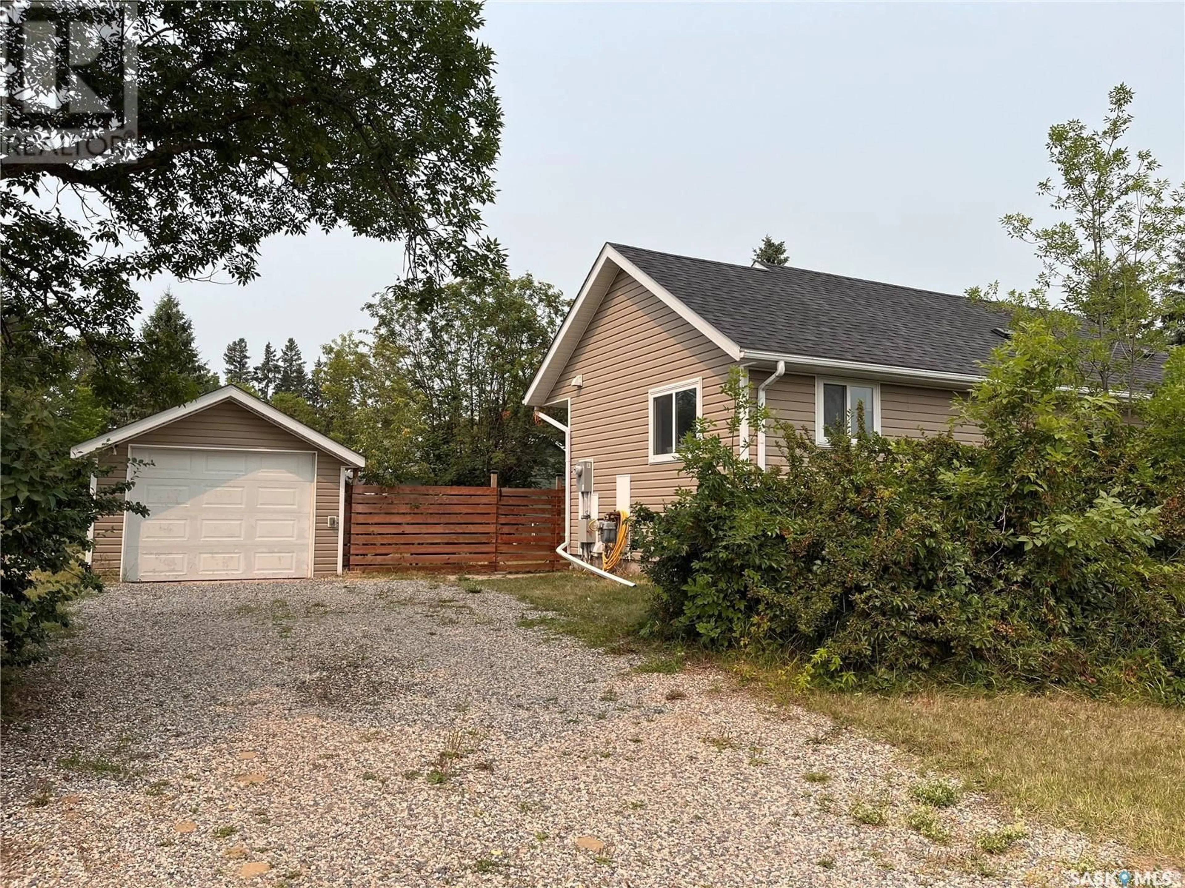 A pic from outside/outdoor area/front of a property/back of a property/a pic from drone, street for 217 CENTRAL BOULEVARD, Nipawin Saskatchewan S0E1E0