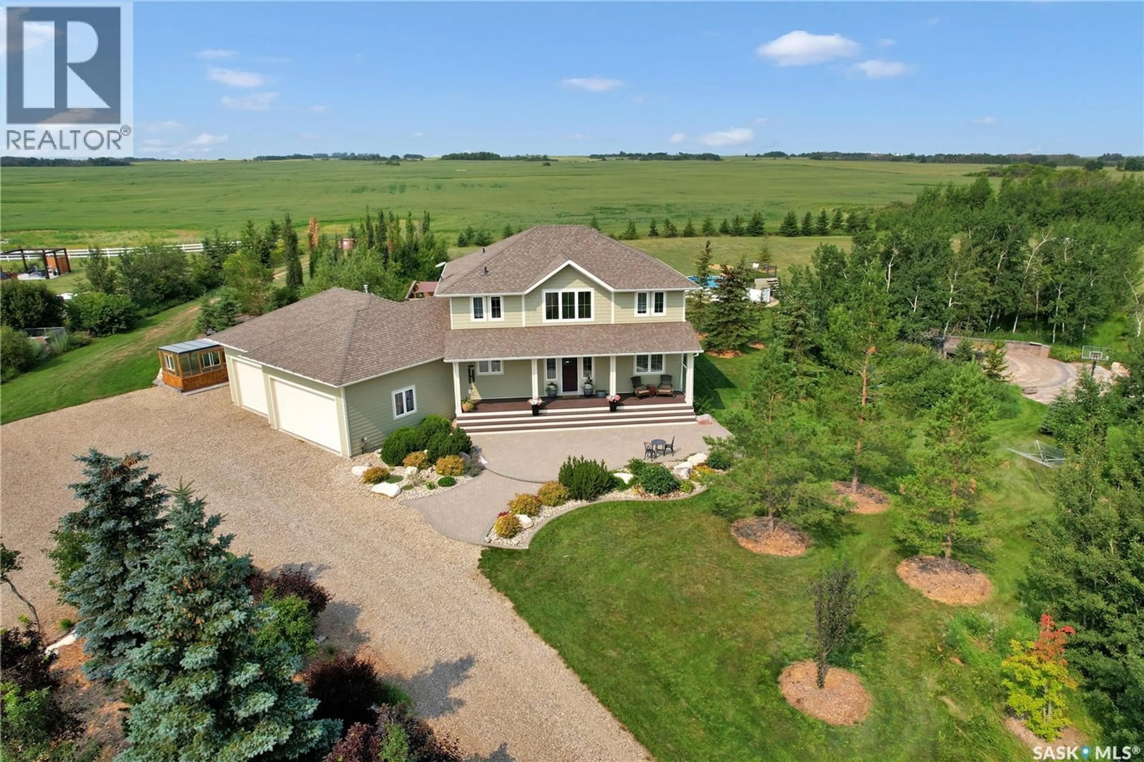 A pic from outside/outdoor area/front of a property/back of a property/a pic from drone, unknown for 110 JASMINE DRIVE, Aberdeen Rm No. 373 Saskatchewan S0K0A0