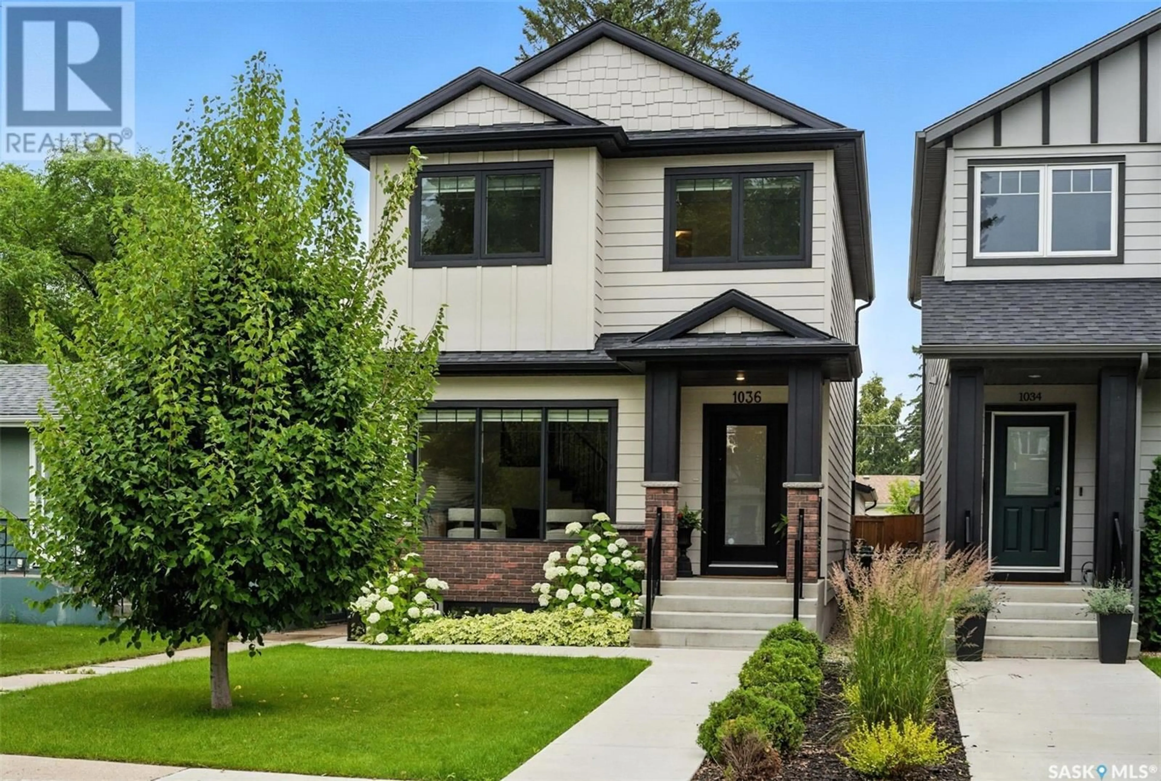 Home with brick exterior material, street for 1036 2ND STREET, Saskatoon Saskatchewan S7H1R3