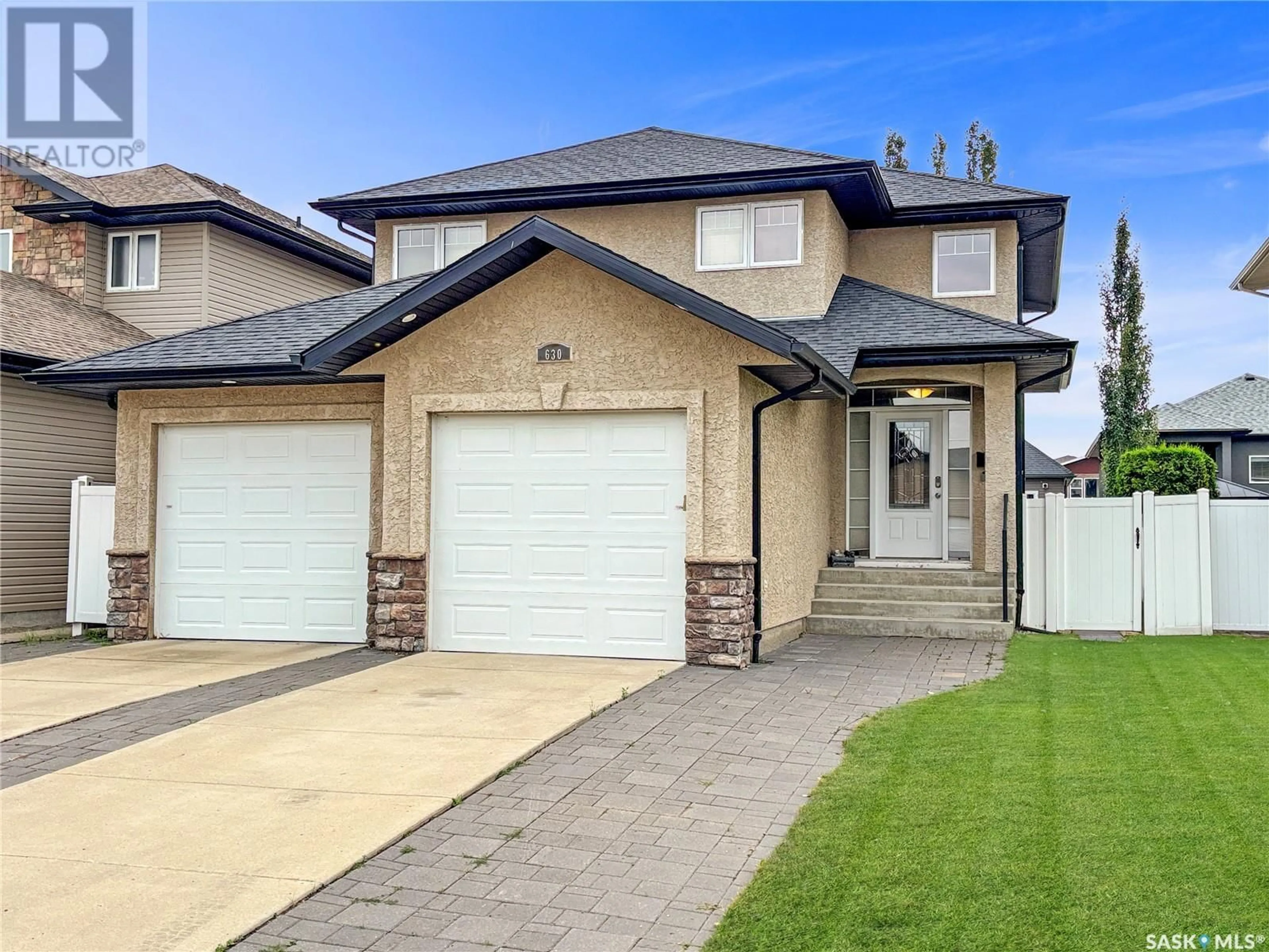 Home with brick exterior material, street for 630 MCKAGUE CRESCENT, Saskatoon Saskatchewan S7R0A9