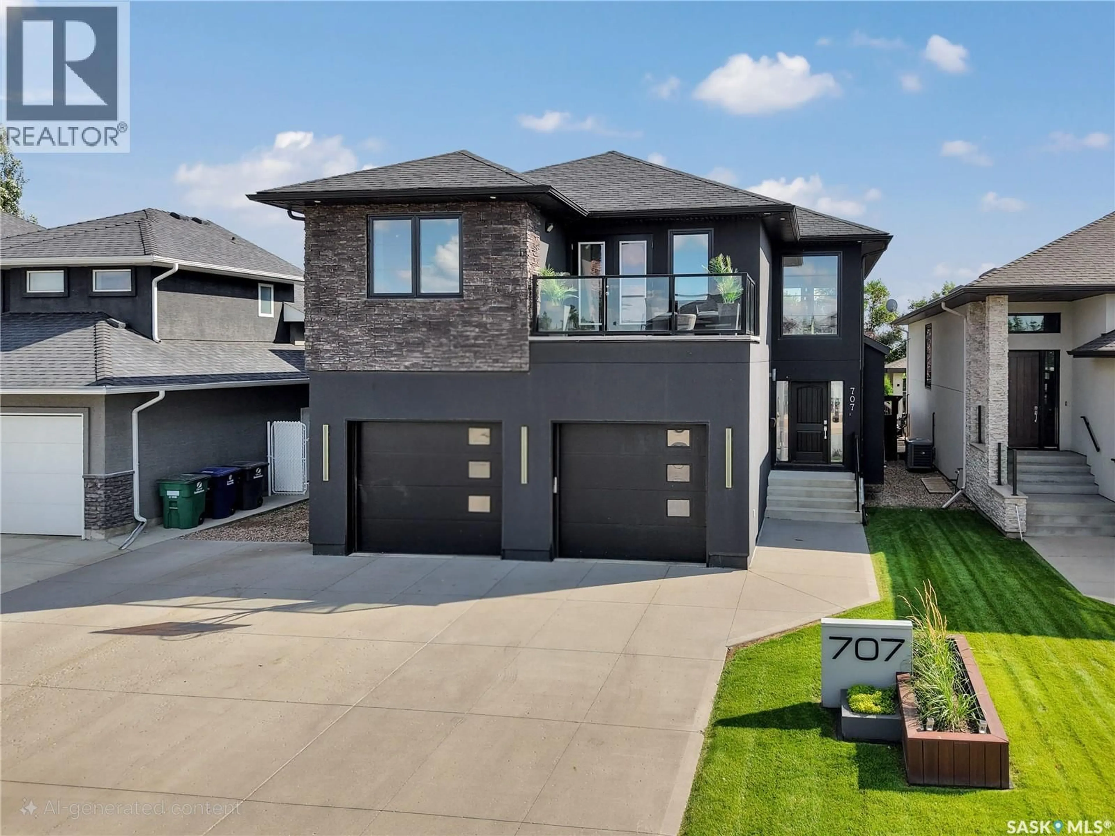 Home with brick exterior material, street for 707 ATTON CRESCENT, Saskatoon Saskatchewan S7W0K5