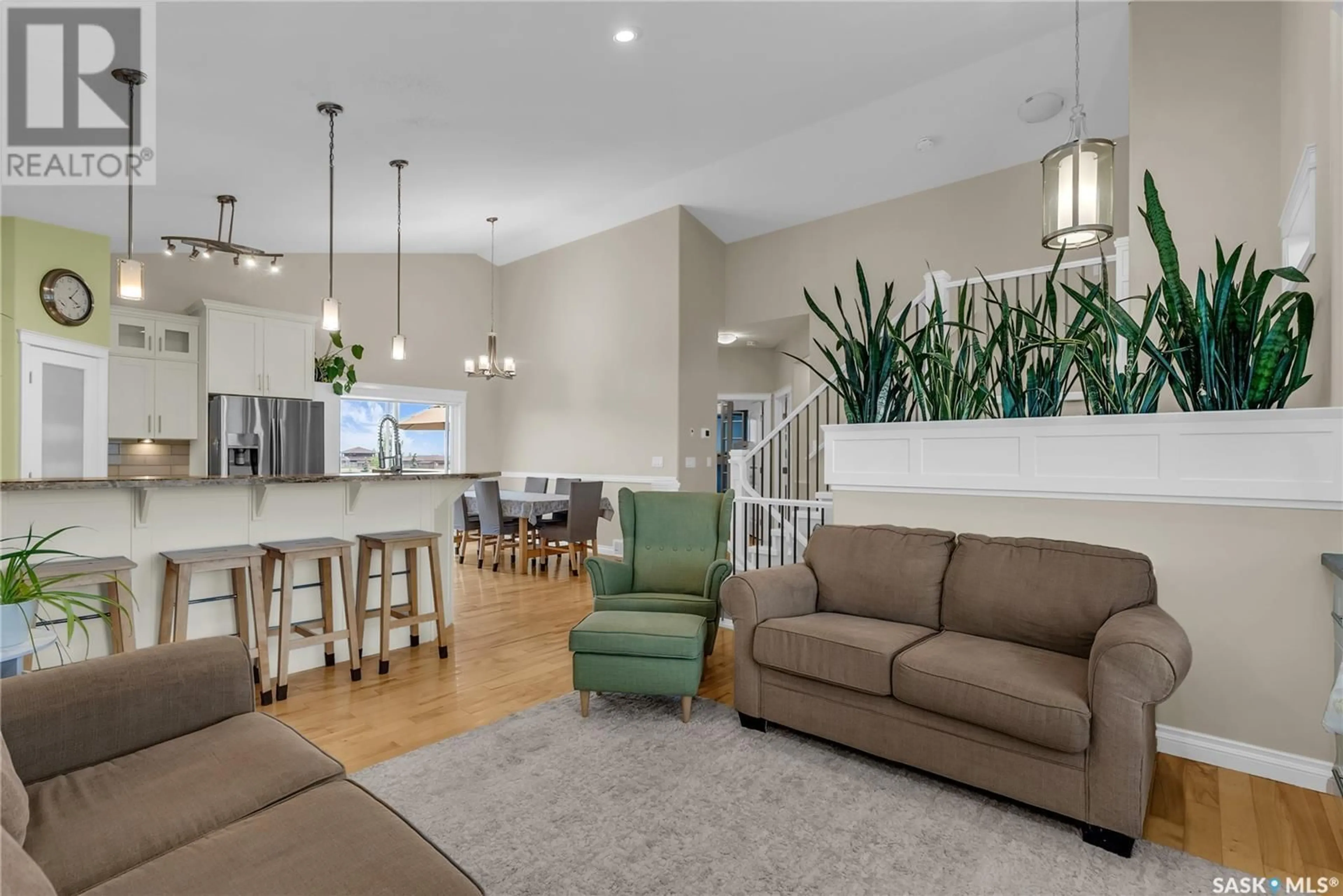 Living room with furniture, unknown for 128 KINSMEN CRESCENT, Martensville Saskatchewan S0K0A2