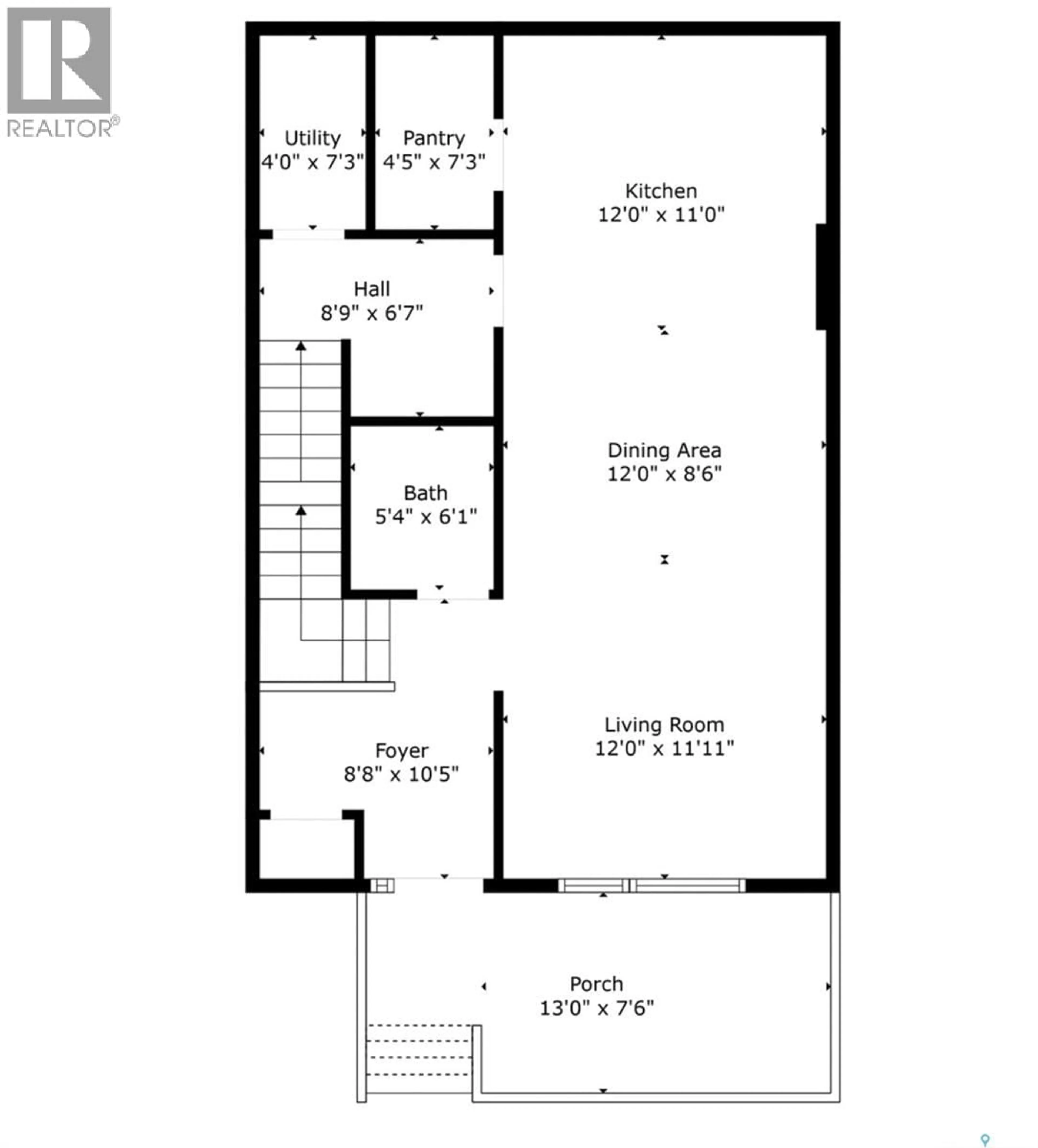 Floor plan for 103 - 7 WILLIS CRESCENT, Saskatoon Saskatchewan S7T0X9