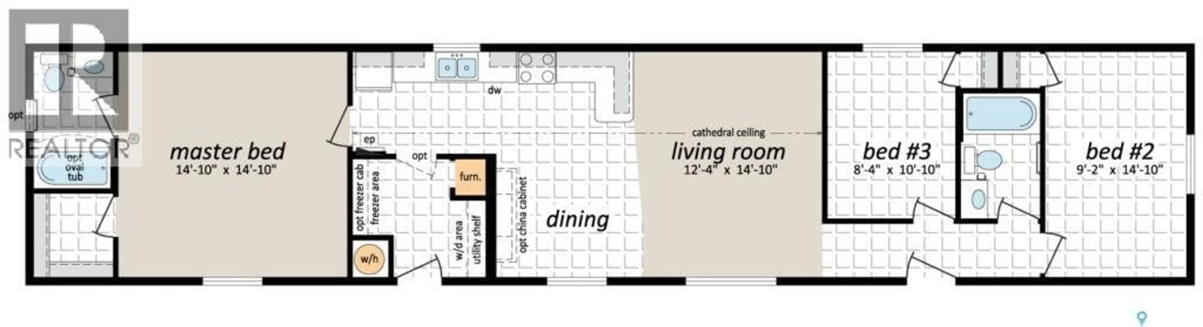 Floor plan for 17 2004 ALICE ROAD, Estevan Saskatchewan S4A3A7