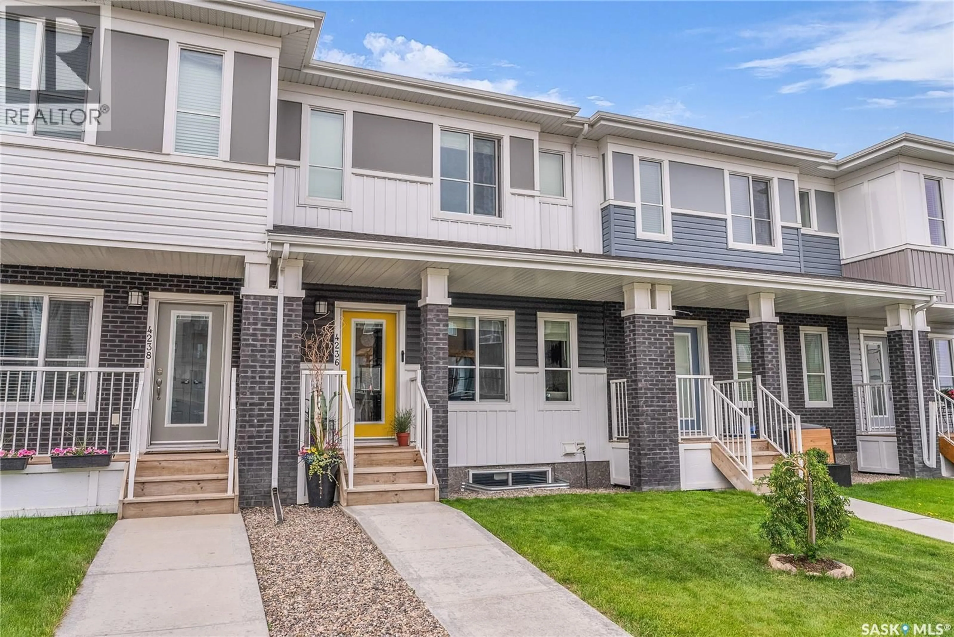 Home with vinyl exterior material, street for 4236 BRIGHTON CIRCLE, Saskatoon Saskatchewan S7V0N5