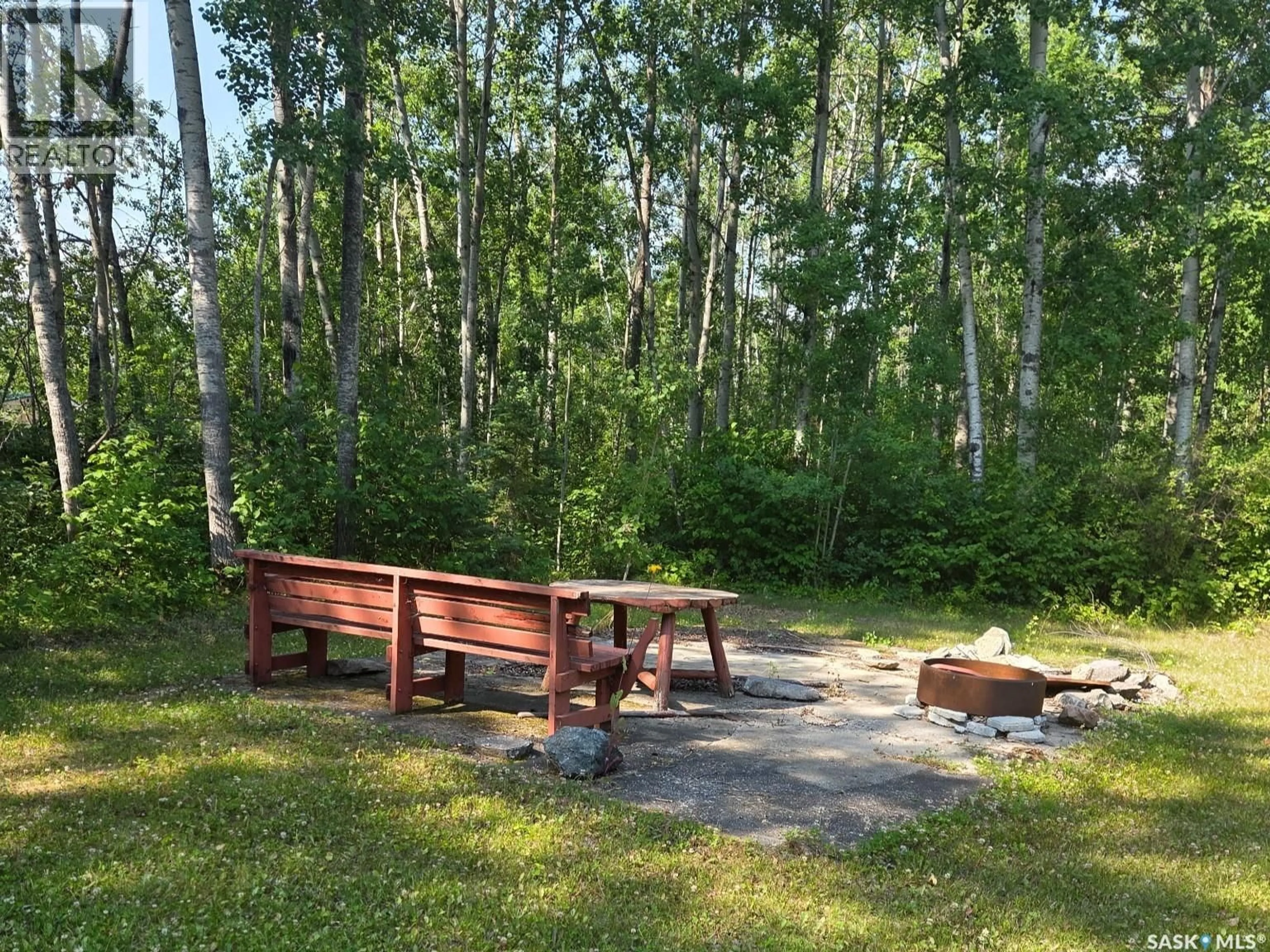 Patio, forest/trees view for 207 BROWN STREET, Paddockwood Rm No. 520 Saskatchewan S0J0N0