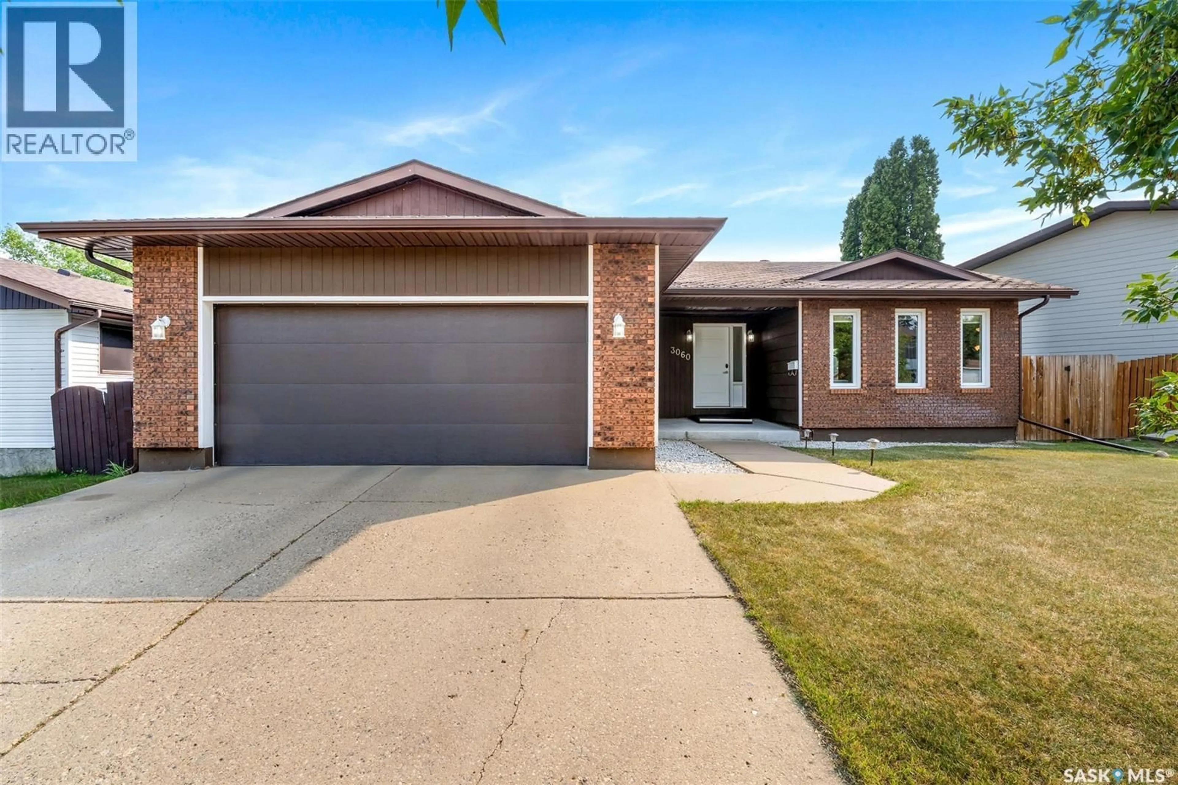 Home with brick exterior material, street for 3060 SHERMAN DRIVE, Prince Albert Saskatchewan S6V7H6
