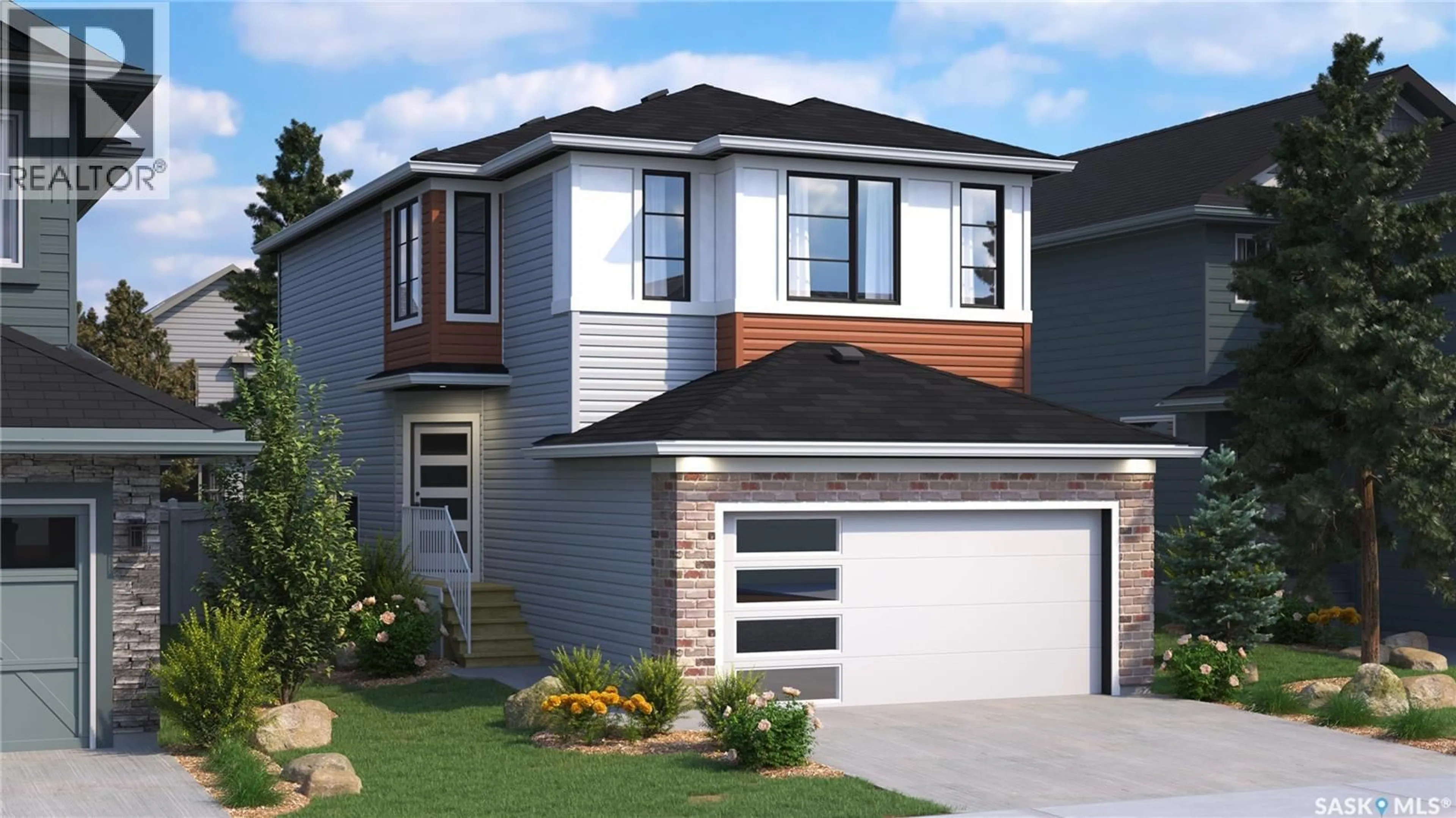 Home with brick exterior material, street for 3080 DUMONT WAY, Regina Saskatchewan S4V3Z3