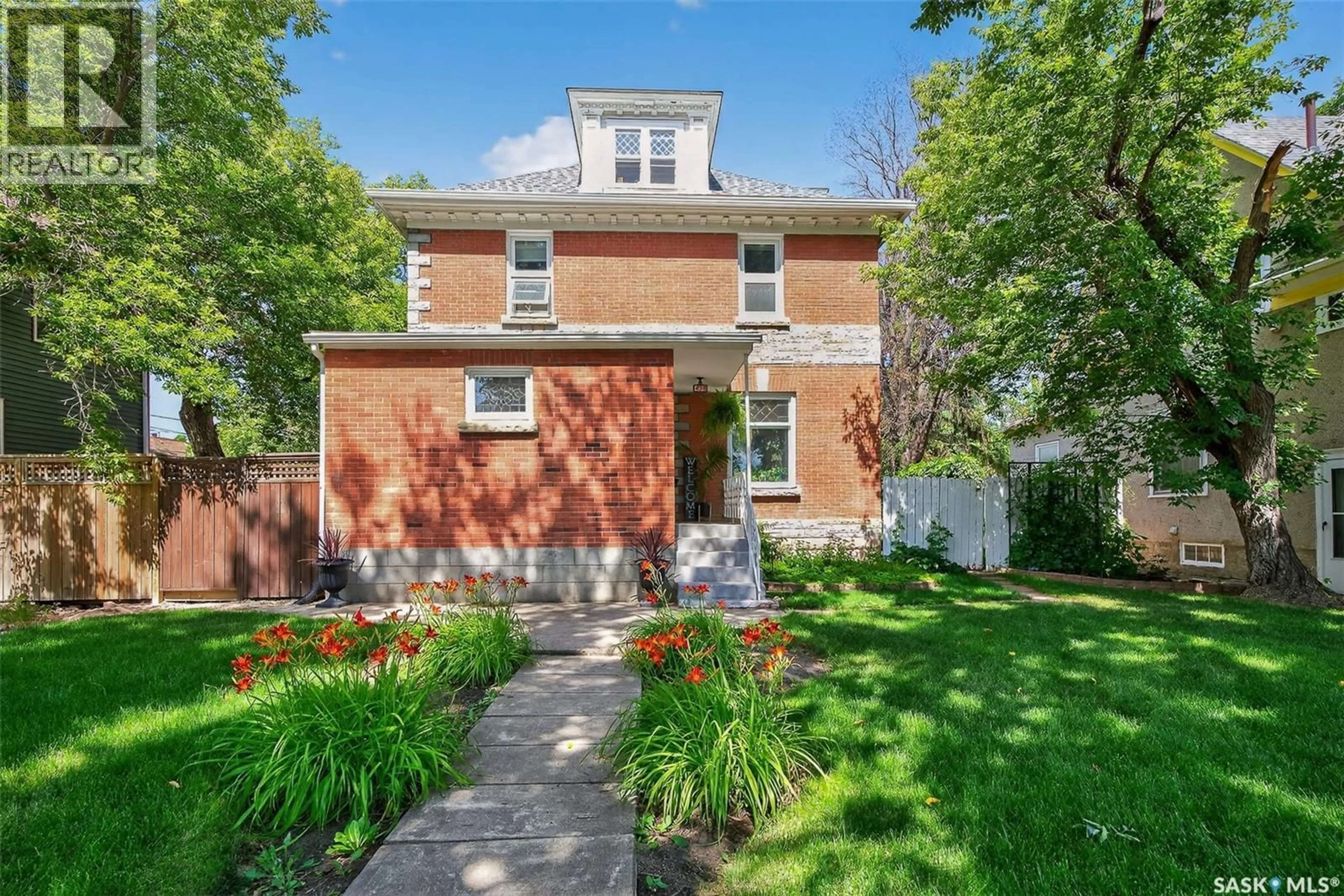Home with brick exterior material, street for 438 OMINICA STREET, Moose Jaw Saskatchewan S6H1X8
