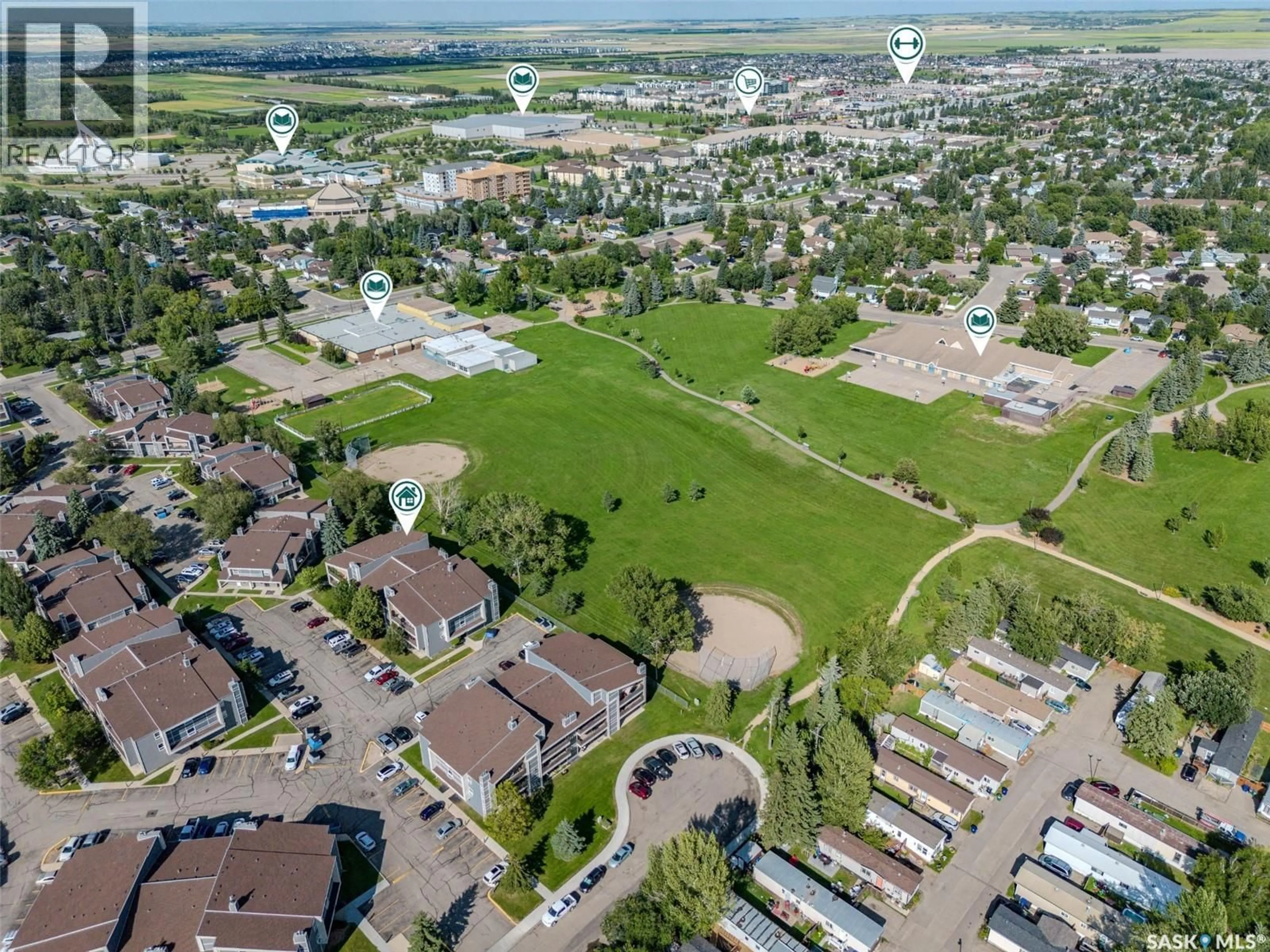 A pic from outside/outdoor area/front of a property/back of a property/a pic from drone, street for 1637 425 115TH STREET, Saskatoon Saskatchewan S7H2E5