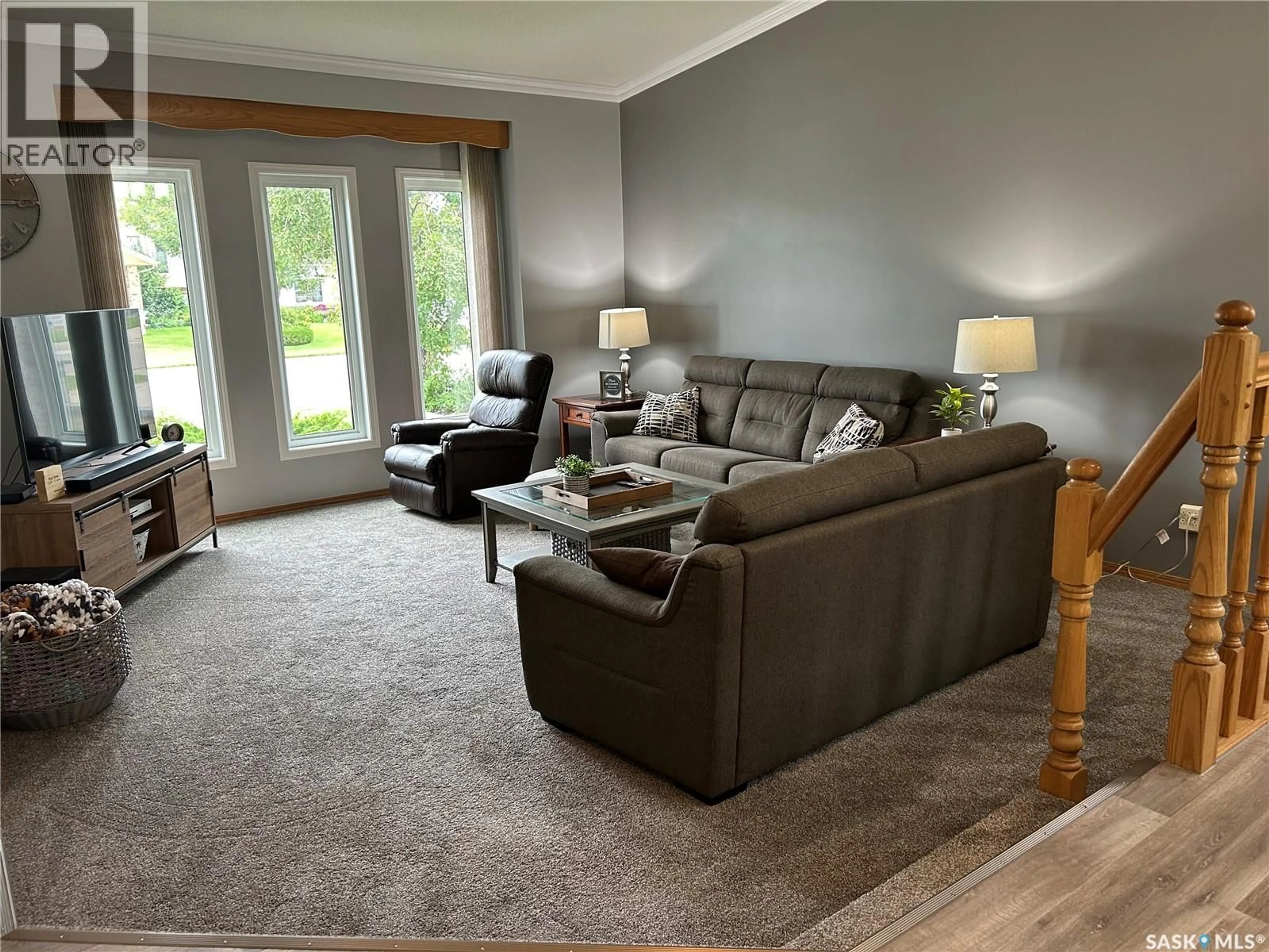 Living room with furniture, unknown for 2239 NEWCOMBE DRIVE, Estevan Saskatchewan S4A2S5
