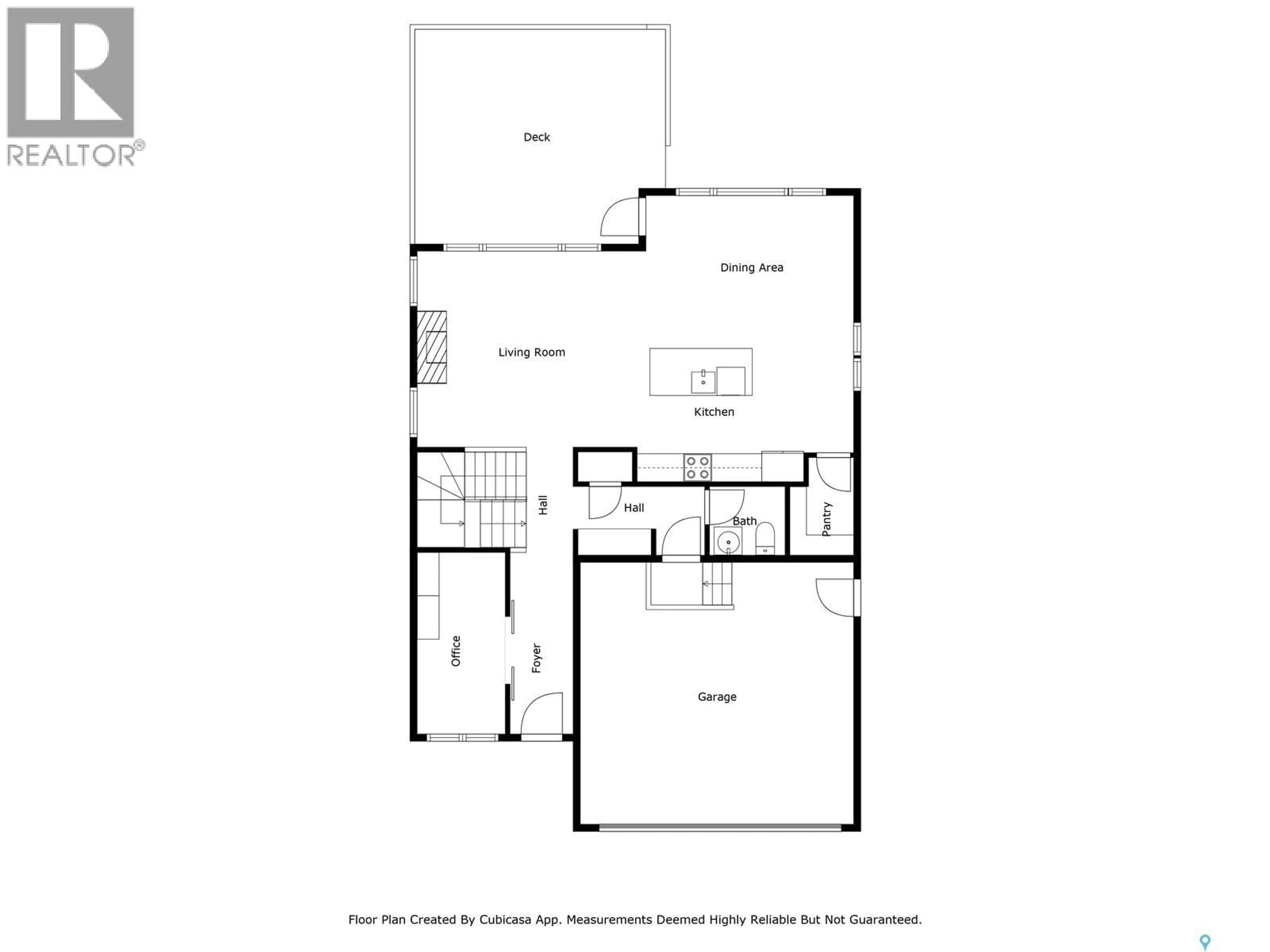 Floor plan for 235 DZIADYK MANOR, Saskatoon Saskatchewan S7V1M5
