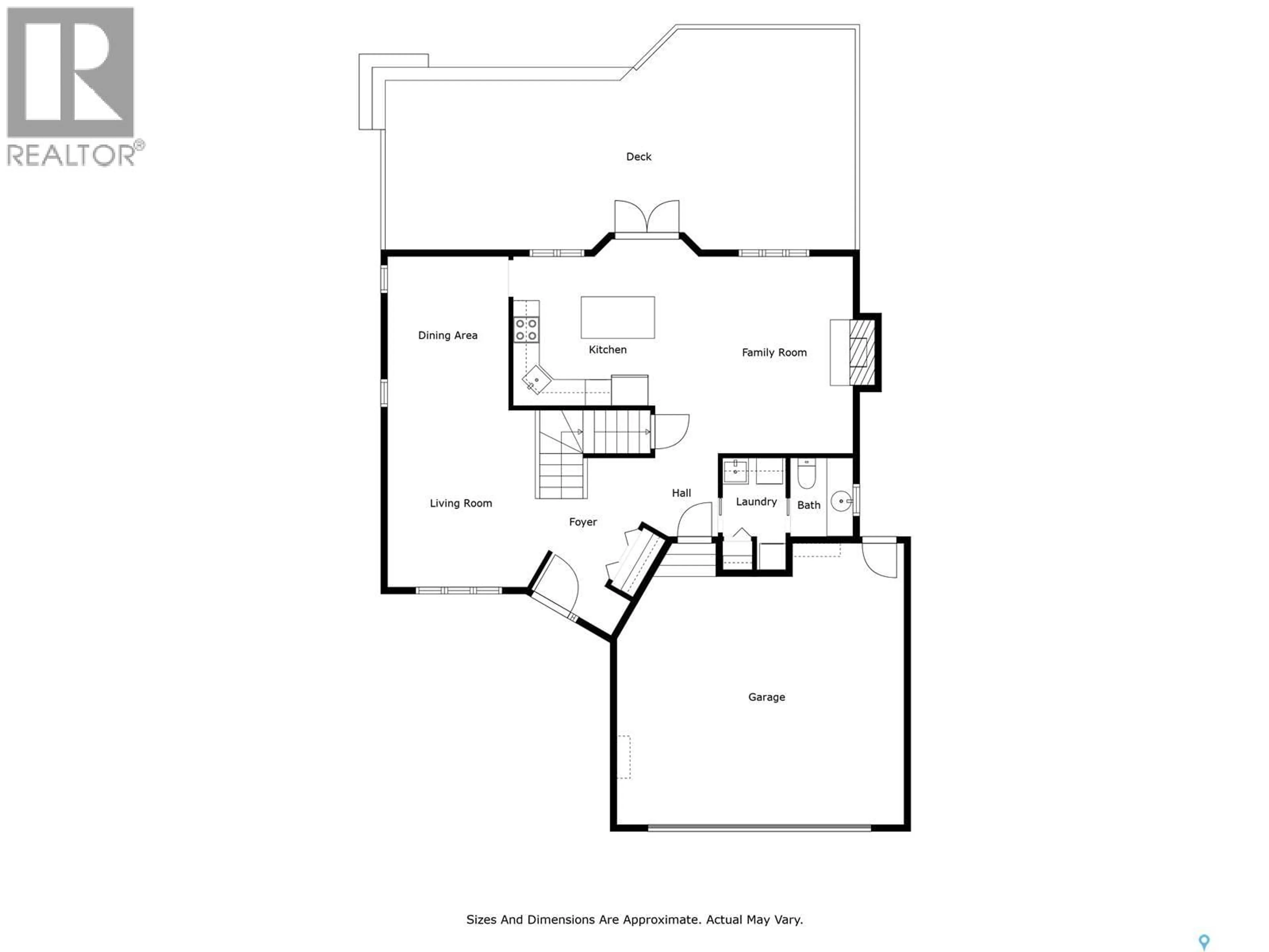 Floor plan for 3135 ZECH PLACE, Regina Saskatchewan S4V1Z3