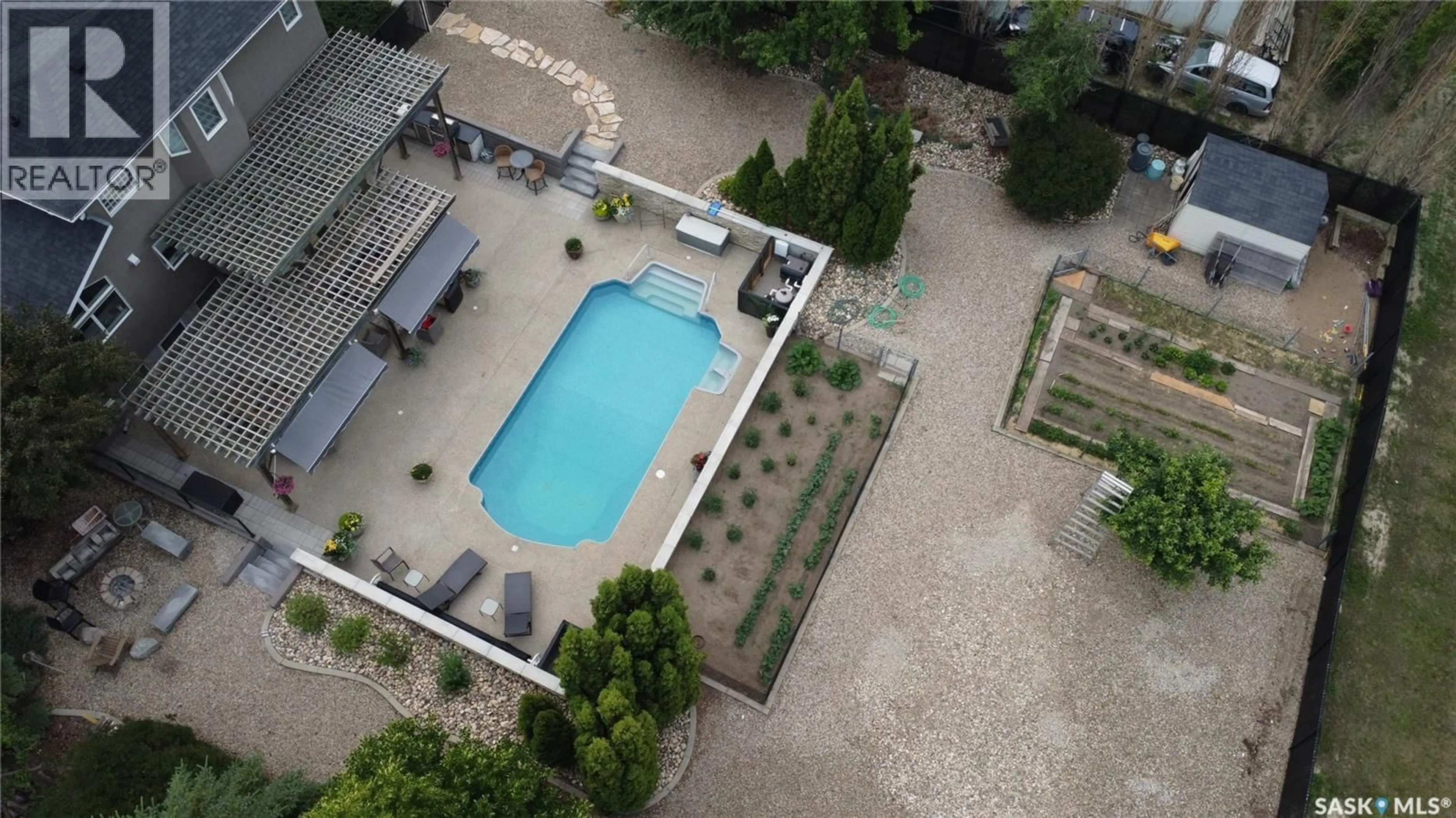 Pool for 1 PALMER CRESCENT, Edenwold Rm No. 158 Saskatchewan S4L1A3