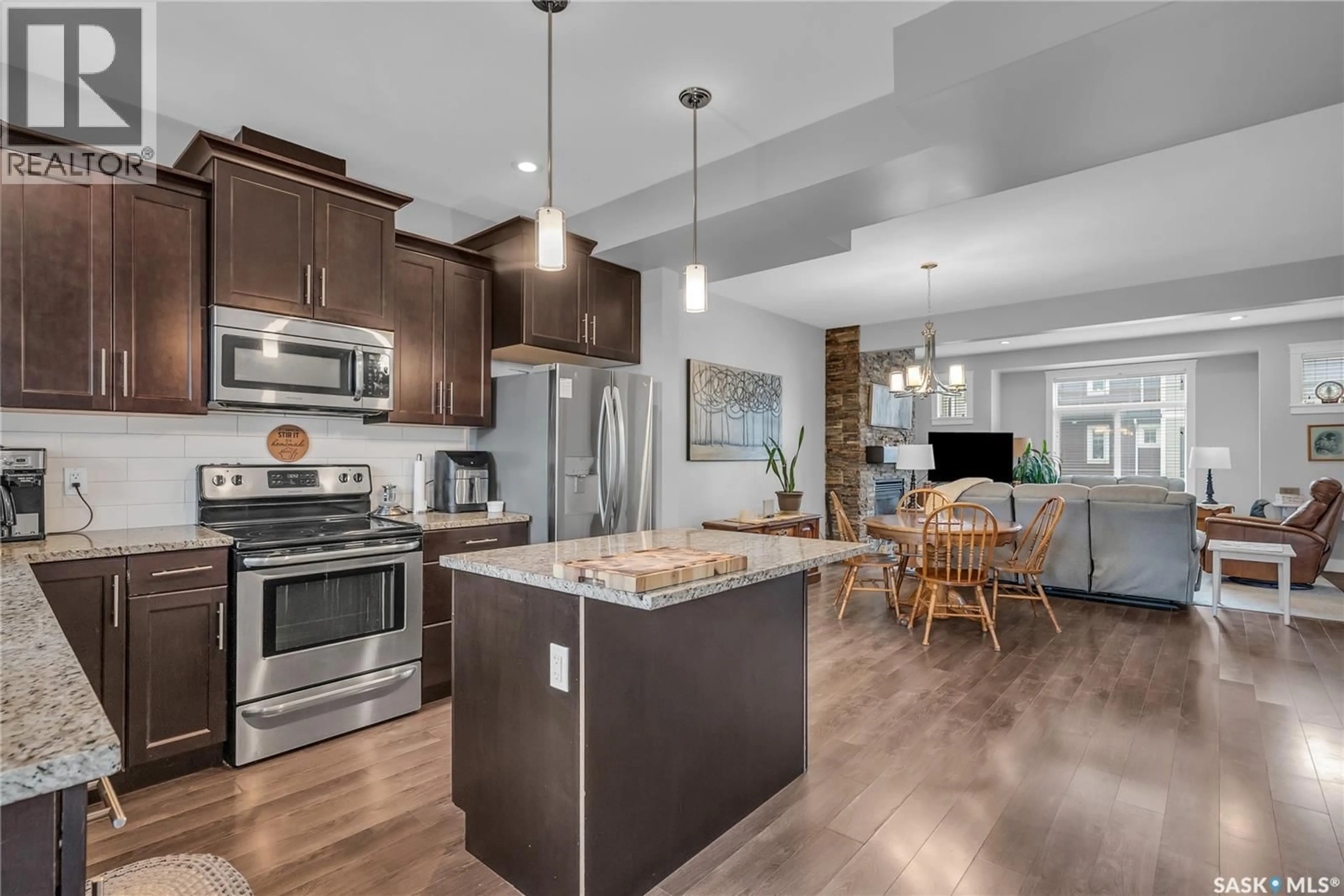 Open concept kitchen, unknown for 425 - 35 LANGER PLACE, Warman Saskatchewan S0K4S1