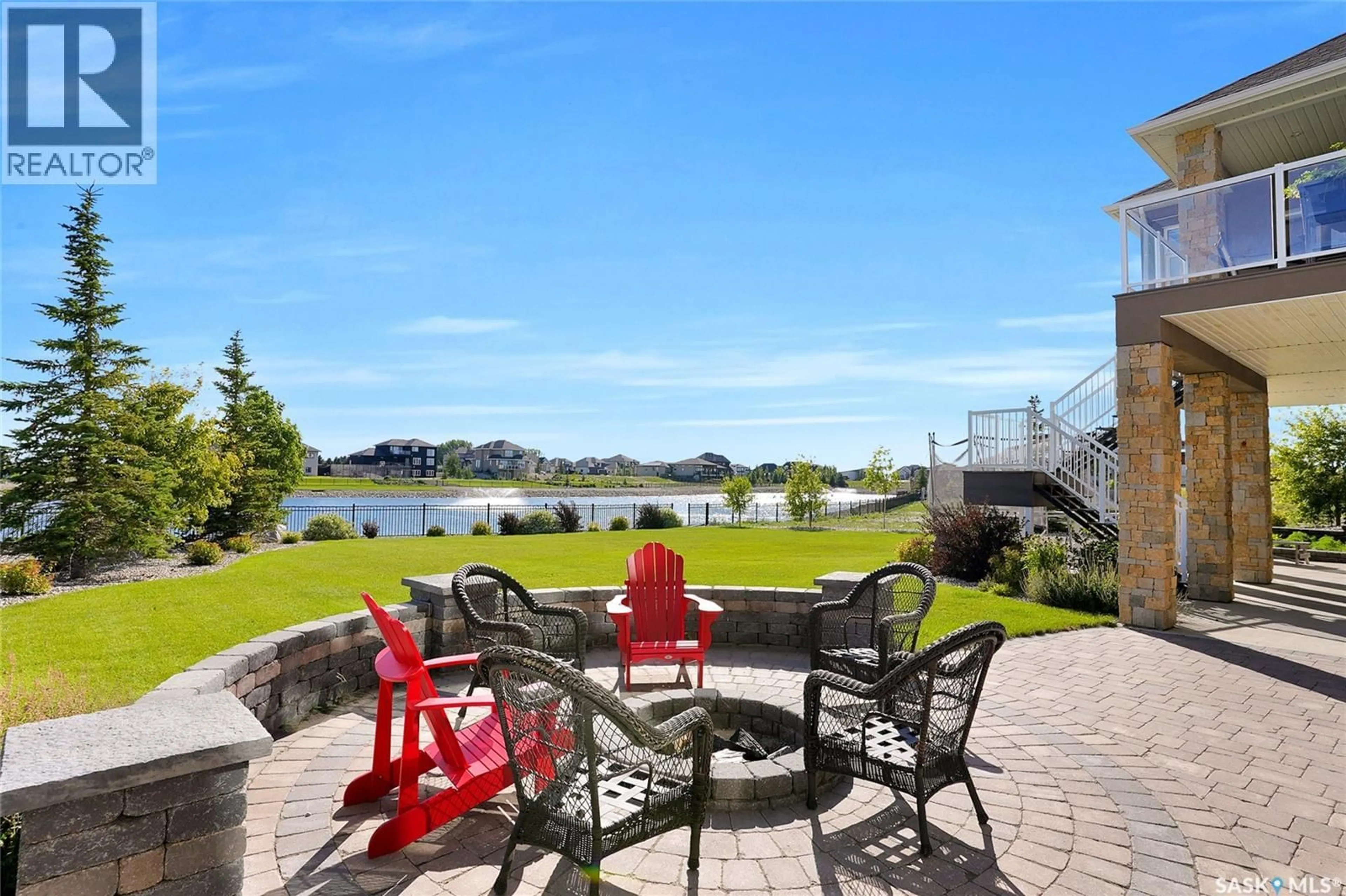 Patio, water/lake/river/ocean view for 330 SPRUCE CREEK DRIVE, Edenwold Rm No. 158 Saskatchewan S0G3Z0