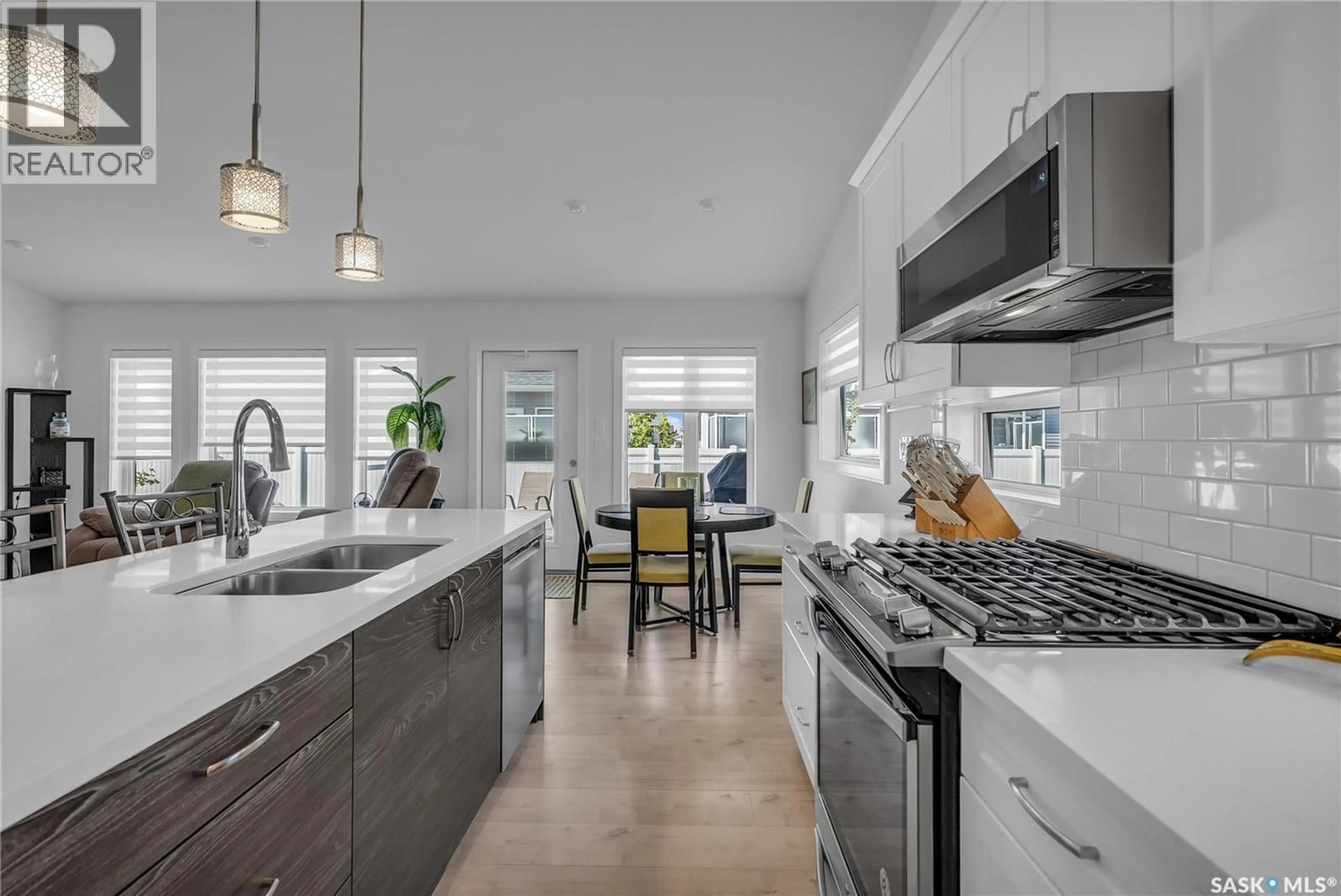 Open concept kitchen, ceramic/tile floor for 15 PALMER CRESCENT, Warman Saskatchewan S0K4S1