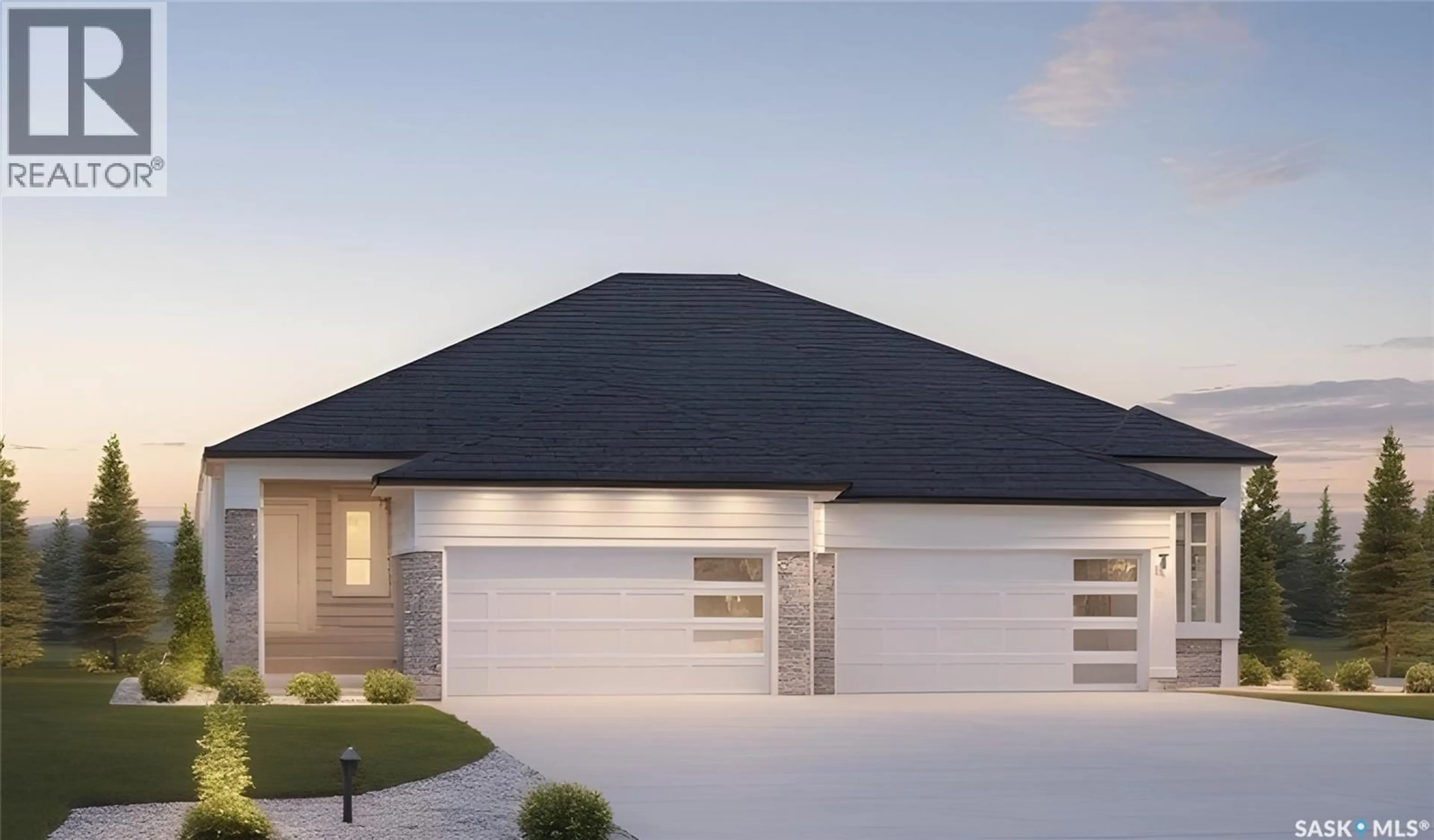 Home with vinyl exterior material, street for 856 DELAET BAY, Warman Saskatchewan S0K4S4