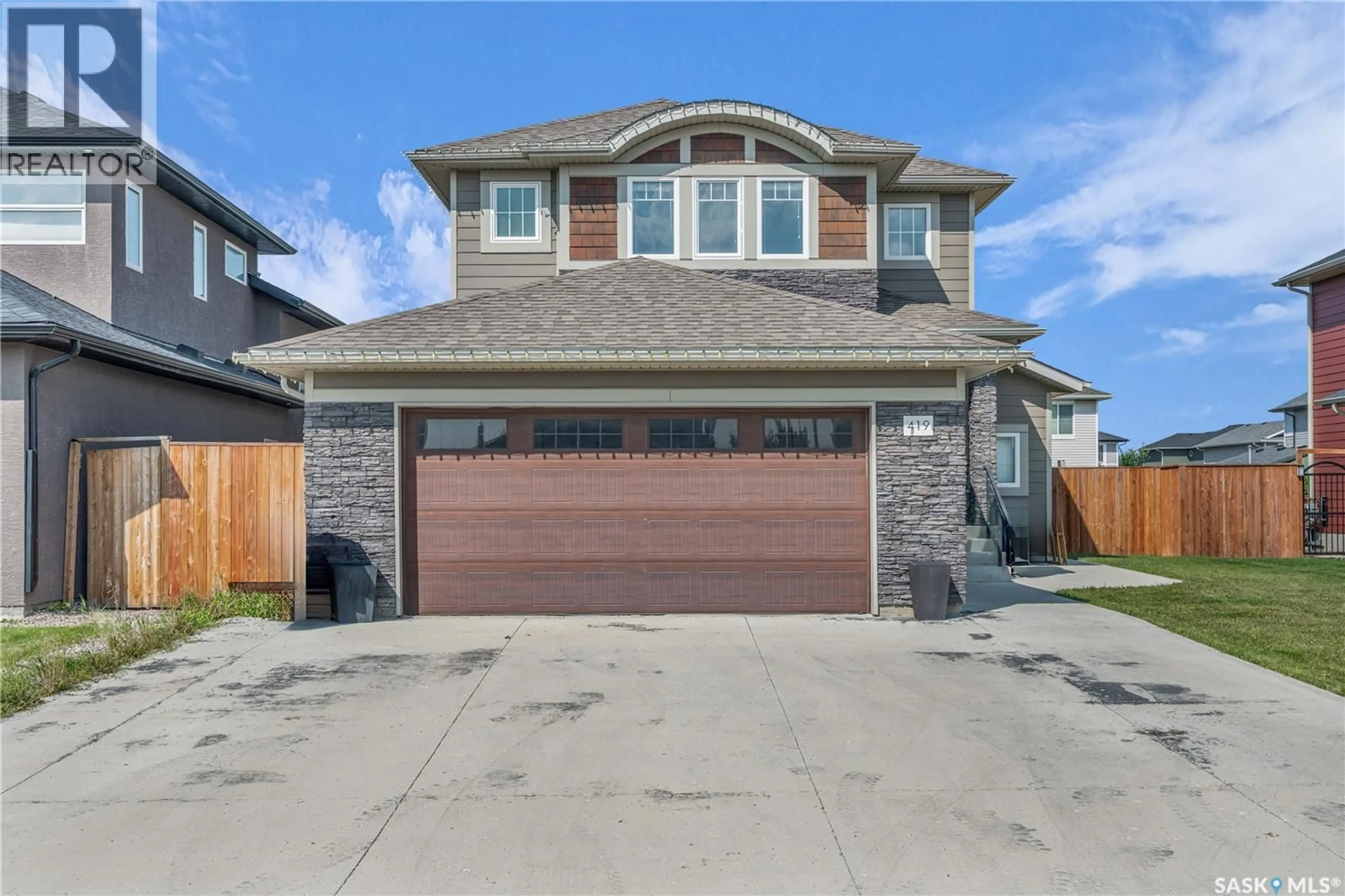 Home with brick exterior material, street for 419 PICHLER CRESCENT, Saskatoon Saskatchewan S7V0H2