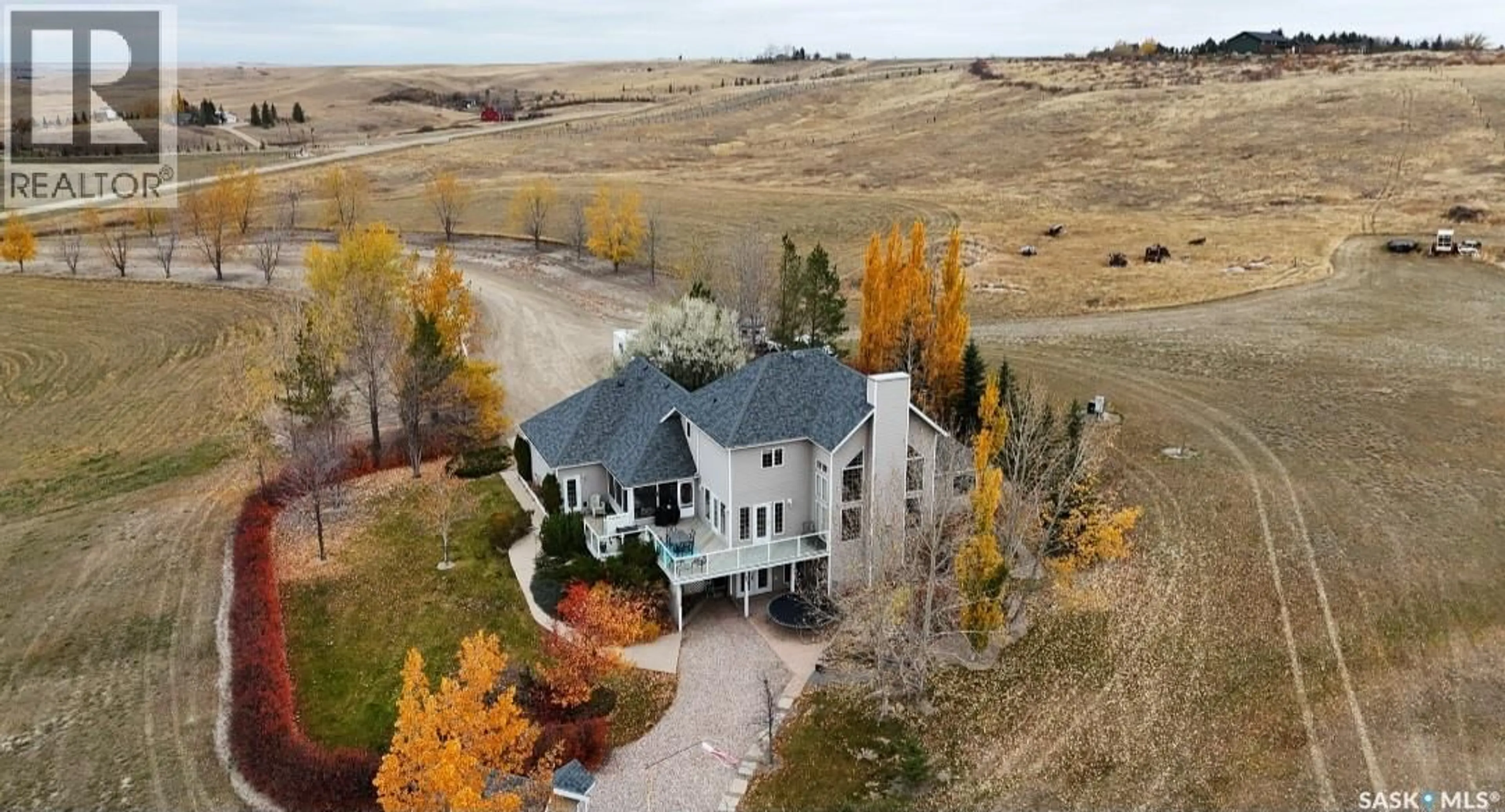 A pic from outside/outdoor area/front of a property/back of a property/a pic from drone, unknown for CARLETON ACREAGE, Swift Current Rm No. 137 Saskatchewan S9H3X5