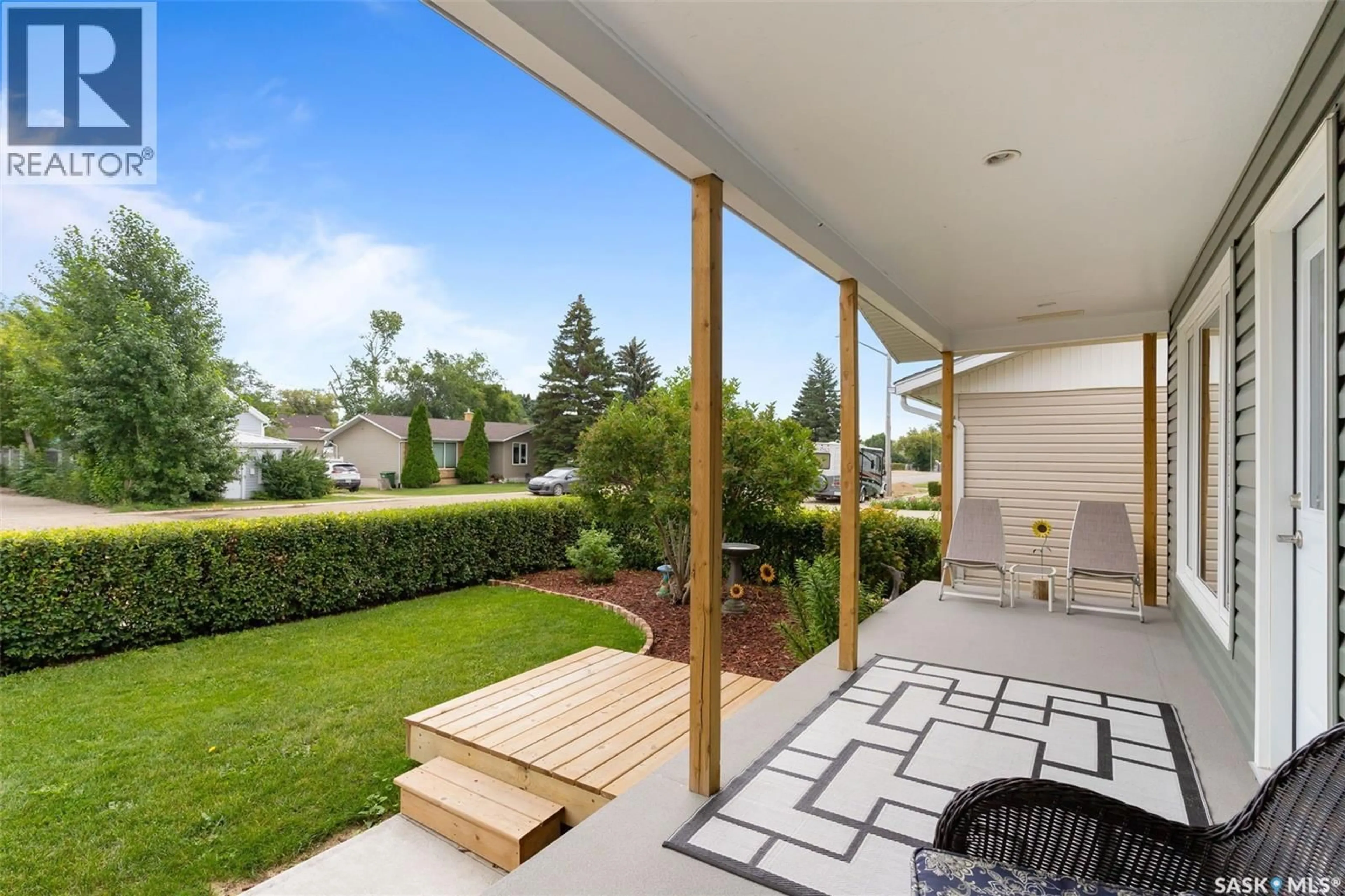 Patio, street for 265 BROWNING STREET, Southey Saskatchewan S0G4P0
