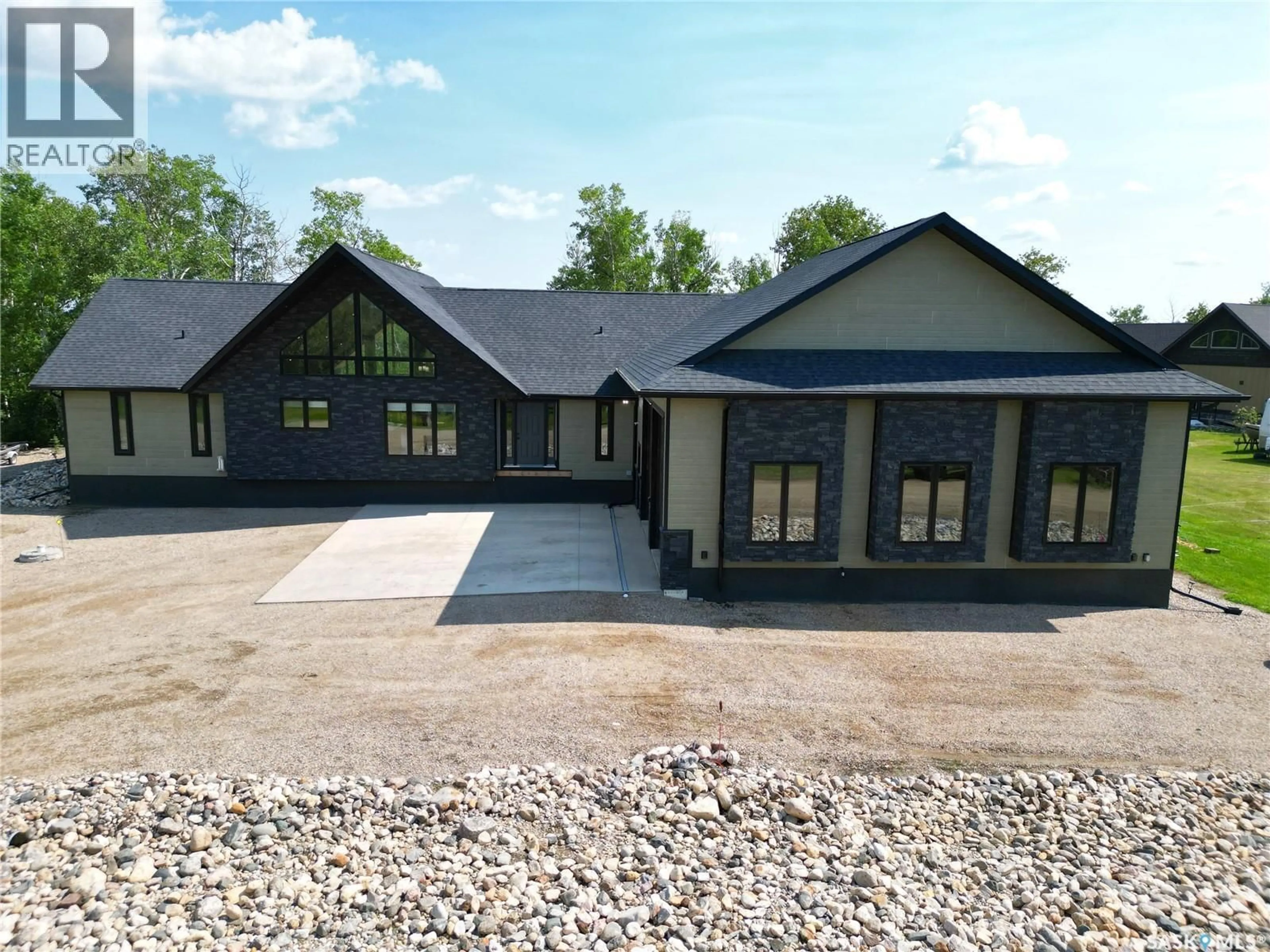 A pic from outside/outdoor area/front of a property/back of a property/a pic from drone, building for 2 DERBY LANE, Big Shell Saskatchewan S0J2G0