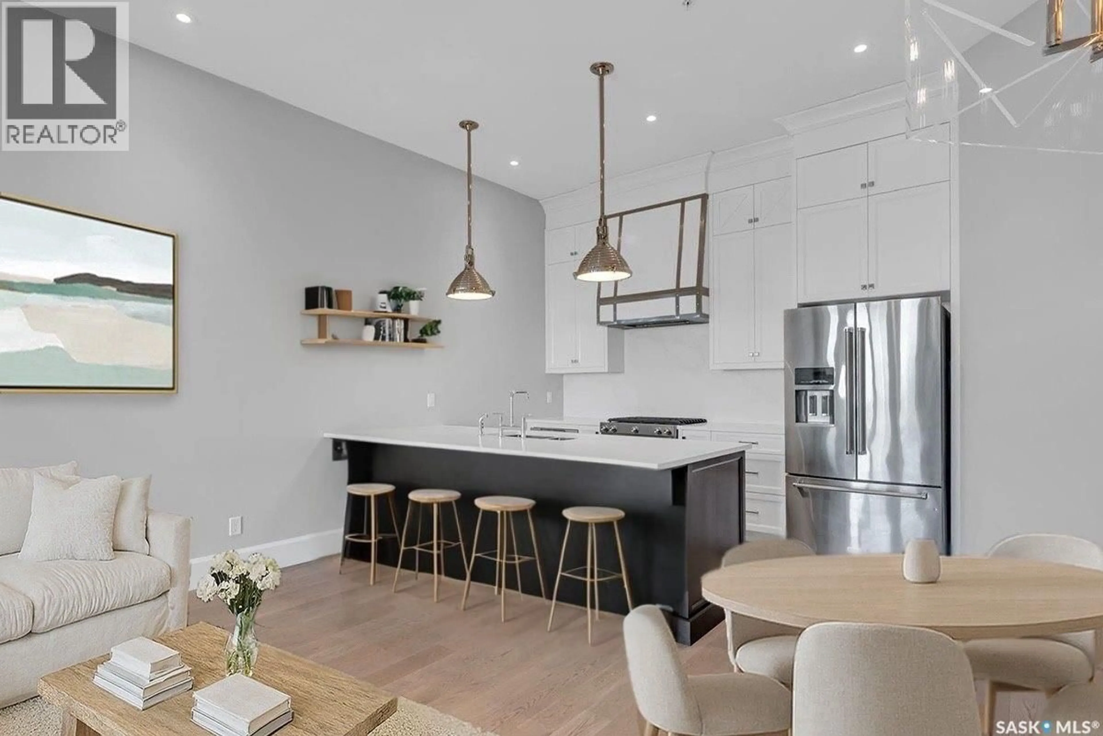 Open concept kitchen, unknown for 404 - 310 CARTWRIGHT STREET, Saskatoon Saskatchewan S7T0W6