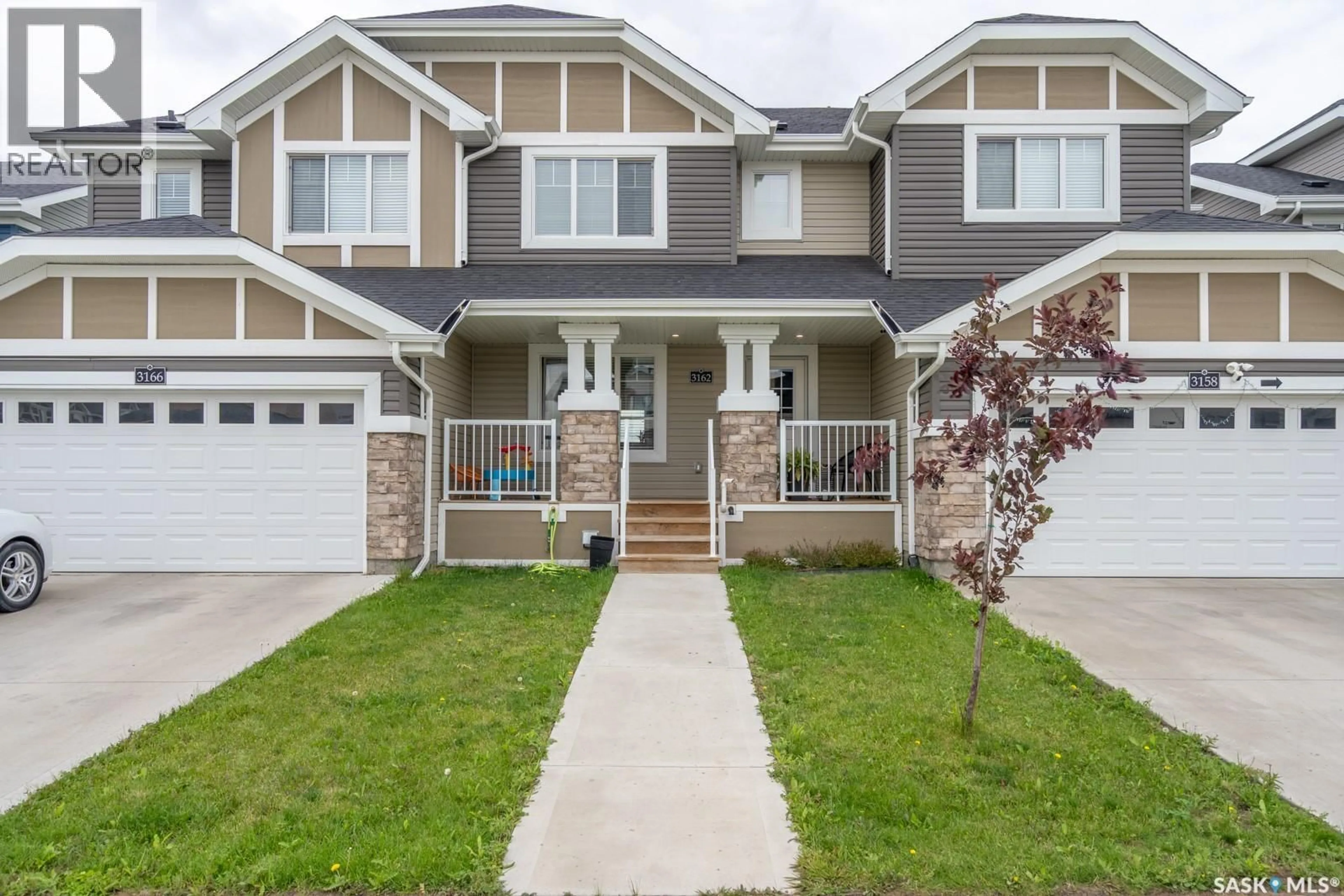 Home with vinyl exterior material, street for 3162 GREEN STONE ROAD, Regina Saskatchewan S4V3R8