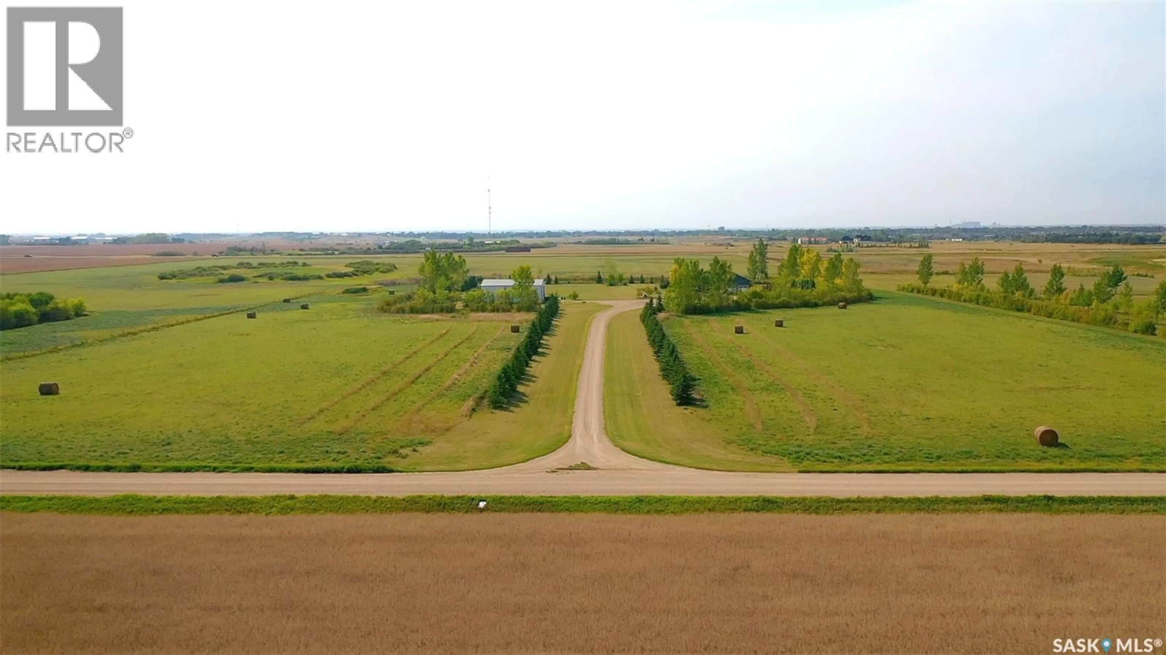 A pic from outside/outdoor area/front of a property/back of a property/a pic from drone, unknown for SEEMAN ACREAGE, Estevan Rm No. 5 Saskatchewan S4A2A5