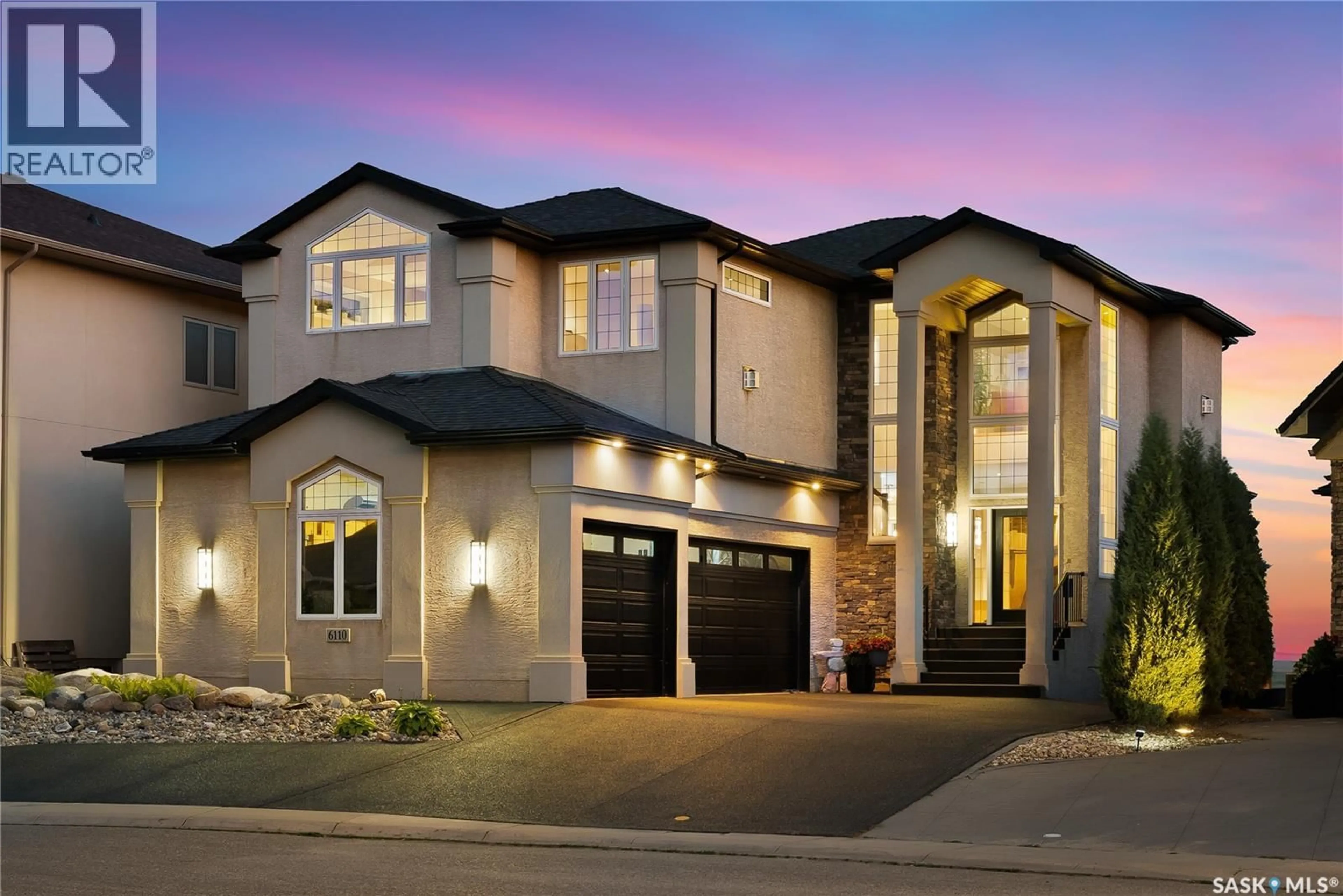 Home with brick exterior material, street for 6110 WASCANA COURT, Regina Saskatchewan S4V3E7
