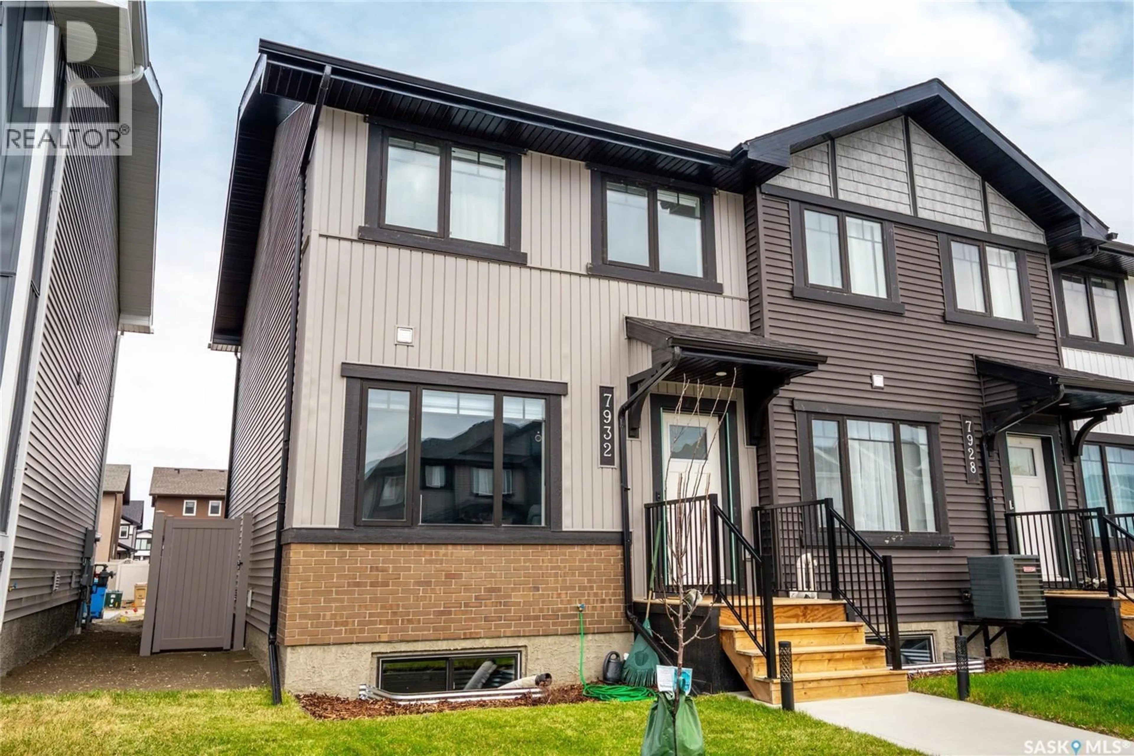 Home with brick exterior material, street for 7932 LENTIL AVENUE, Regina Saskatchewan S4Y0E9