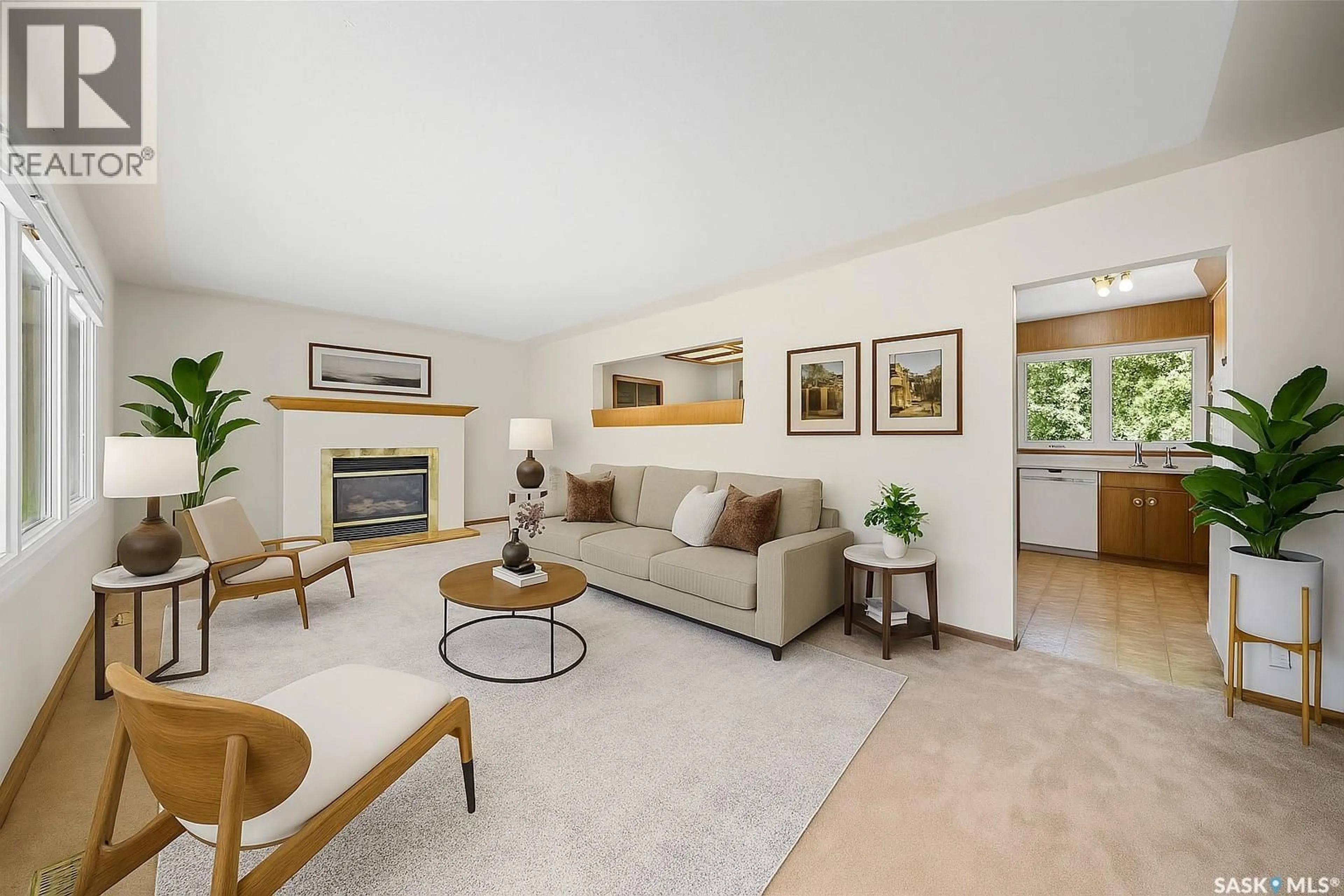 Living room with furniture, unknown for 3 ROSEWOOD PLACE, Regina Saskatchewan S4S5N5