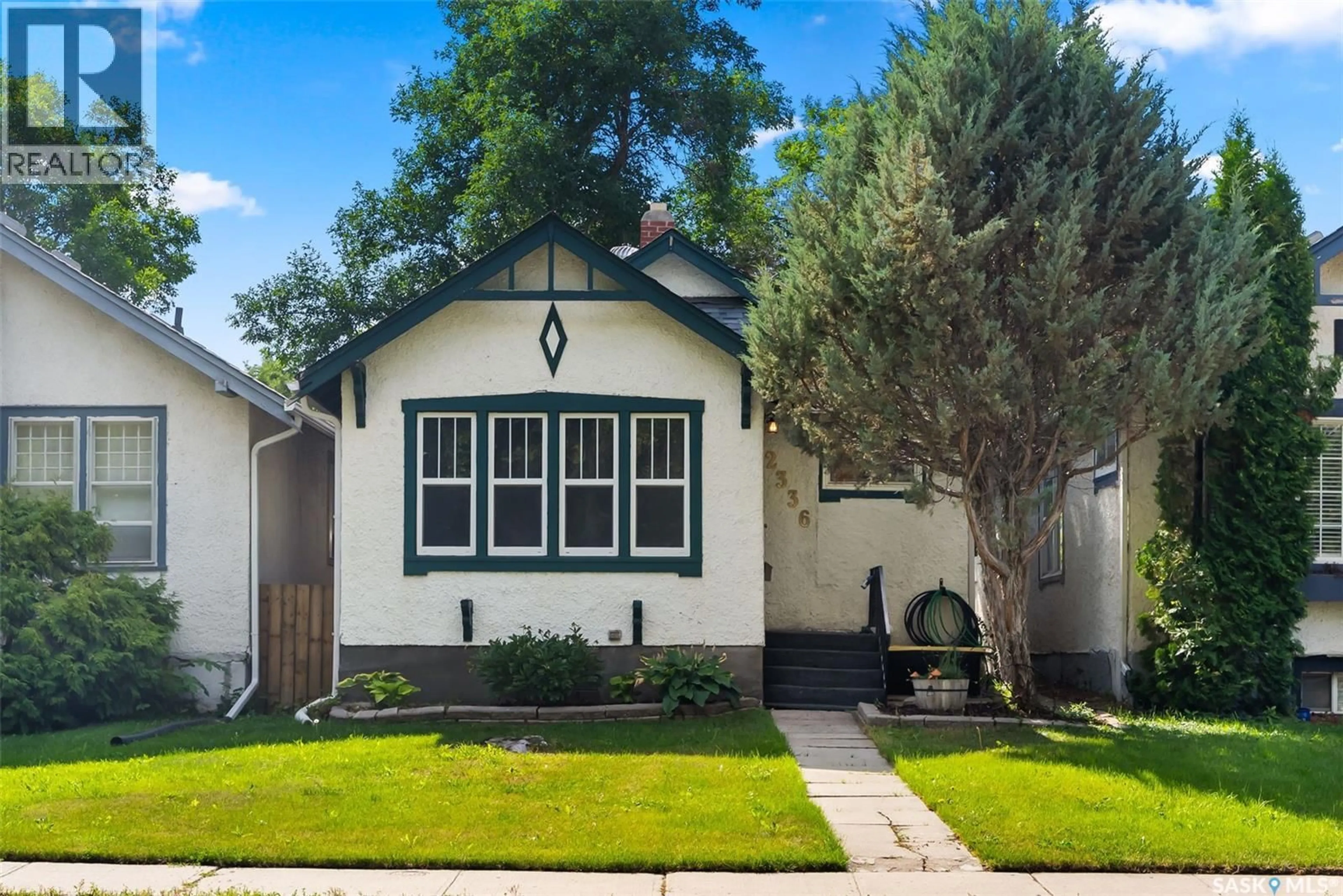 Home with vinyl exterior material, street for 2336 ATKINSON STREET, Regina Saskatchewan S4N3X3